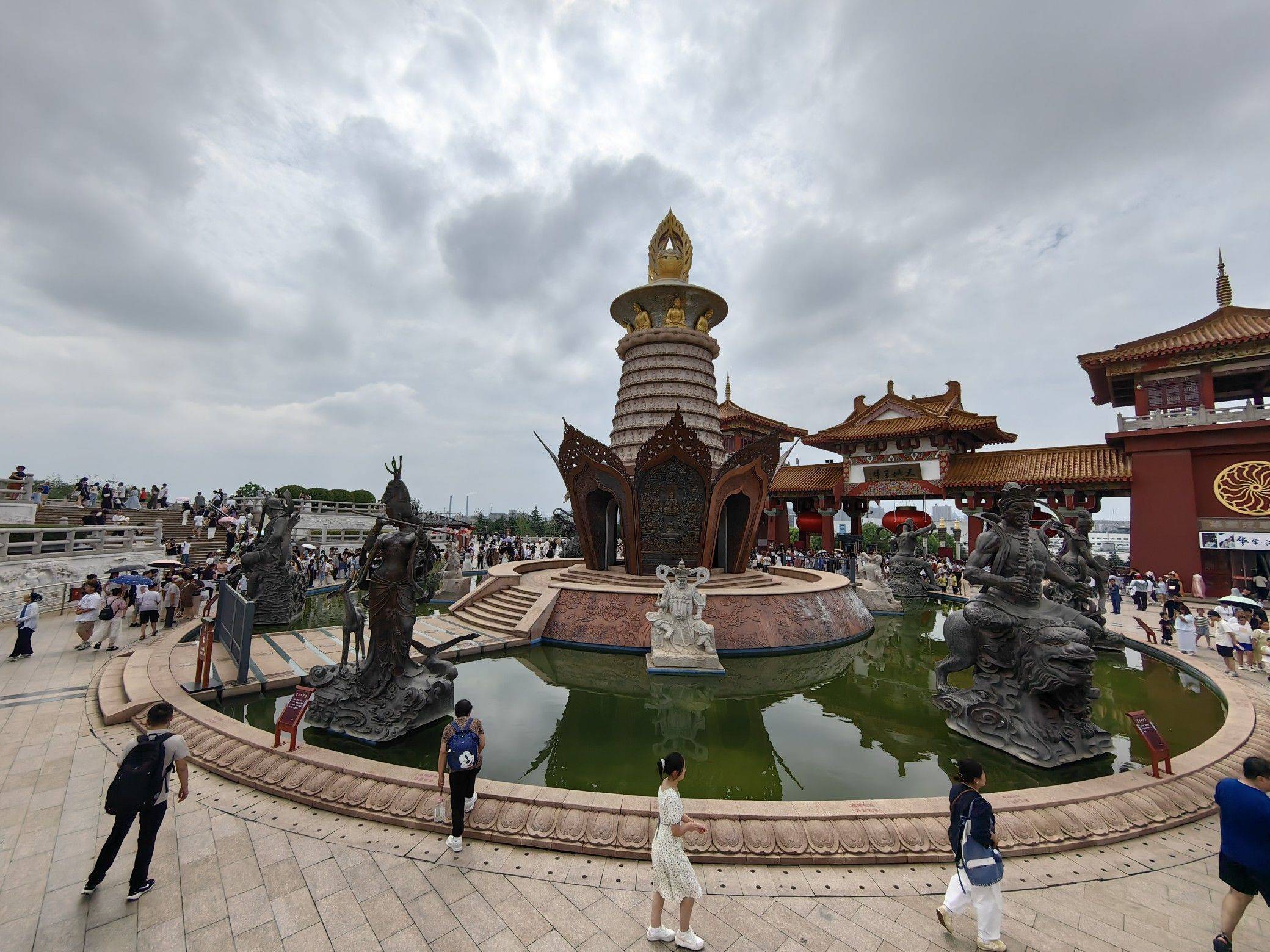 徐州之旅，战友相聚 城市风光  人潮_2