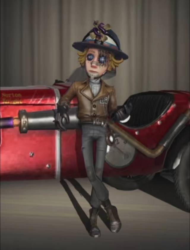 出第五人格勘探员公路骑士cos服_1