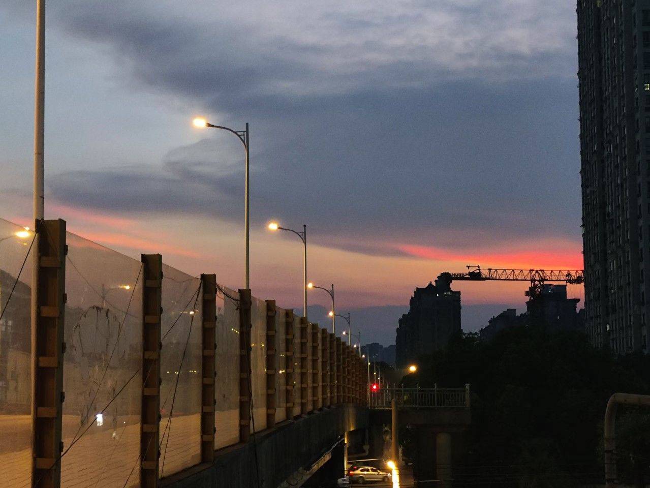 今日限定晚霞☁️🌅