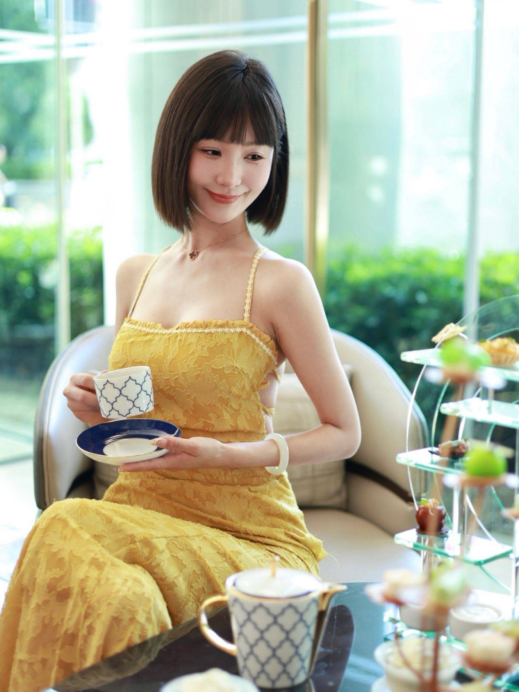 秋天下午茶的正确打开方式：菡影浮碧.秋_3