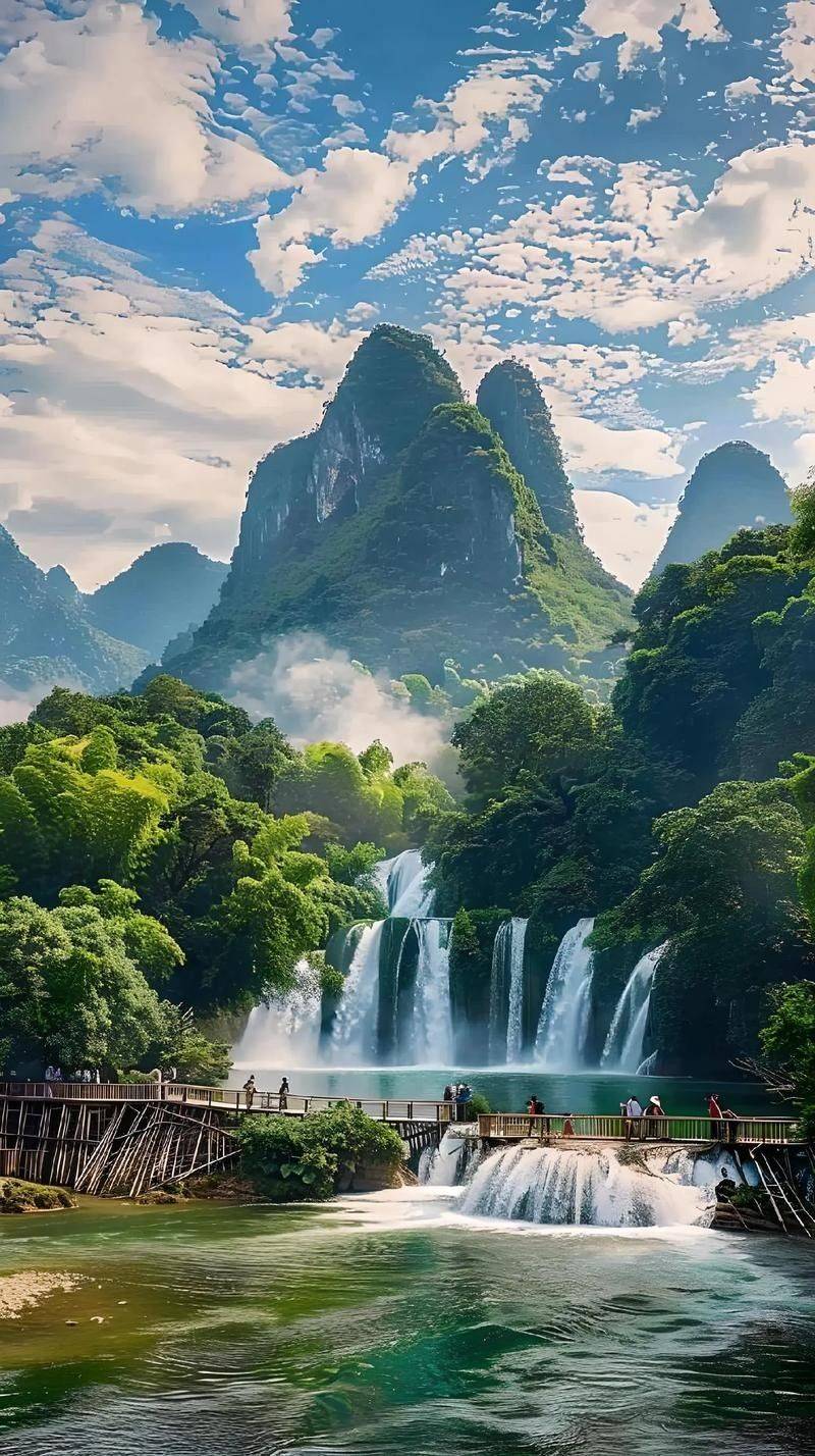 喜欢祖国大好河山 山水画卷 