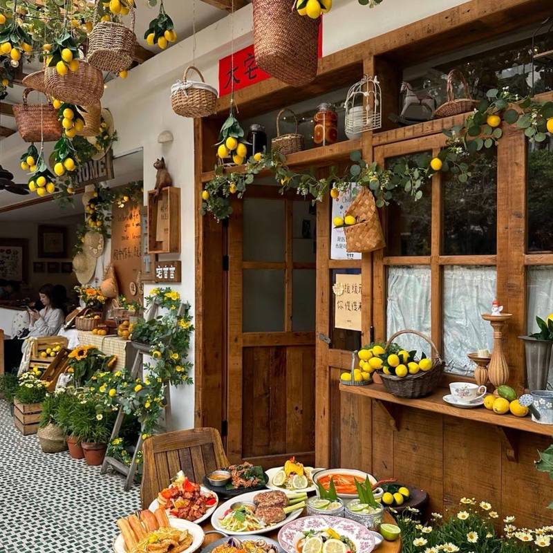 成都玉林一家来了又来的打卡木屋餐厅🍲_3