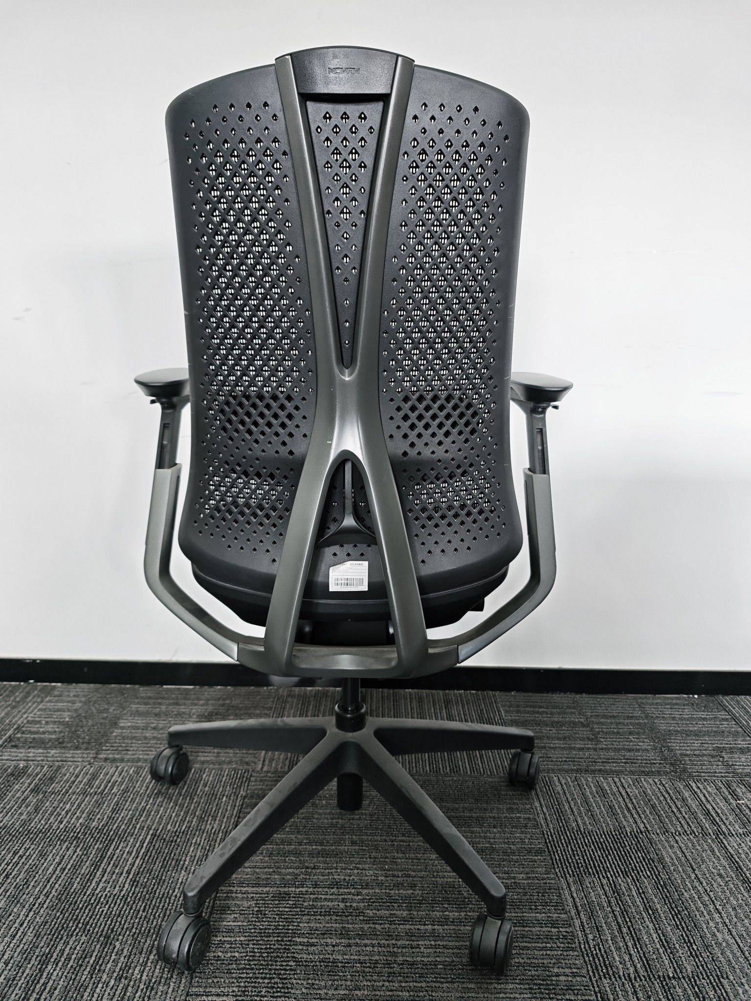 诺梵NOVAH人体工学椅，黑色网布款，4D扶手_3