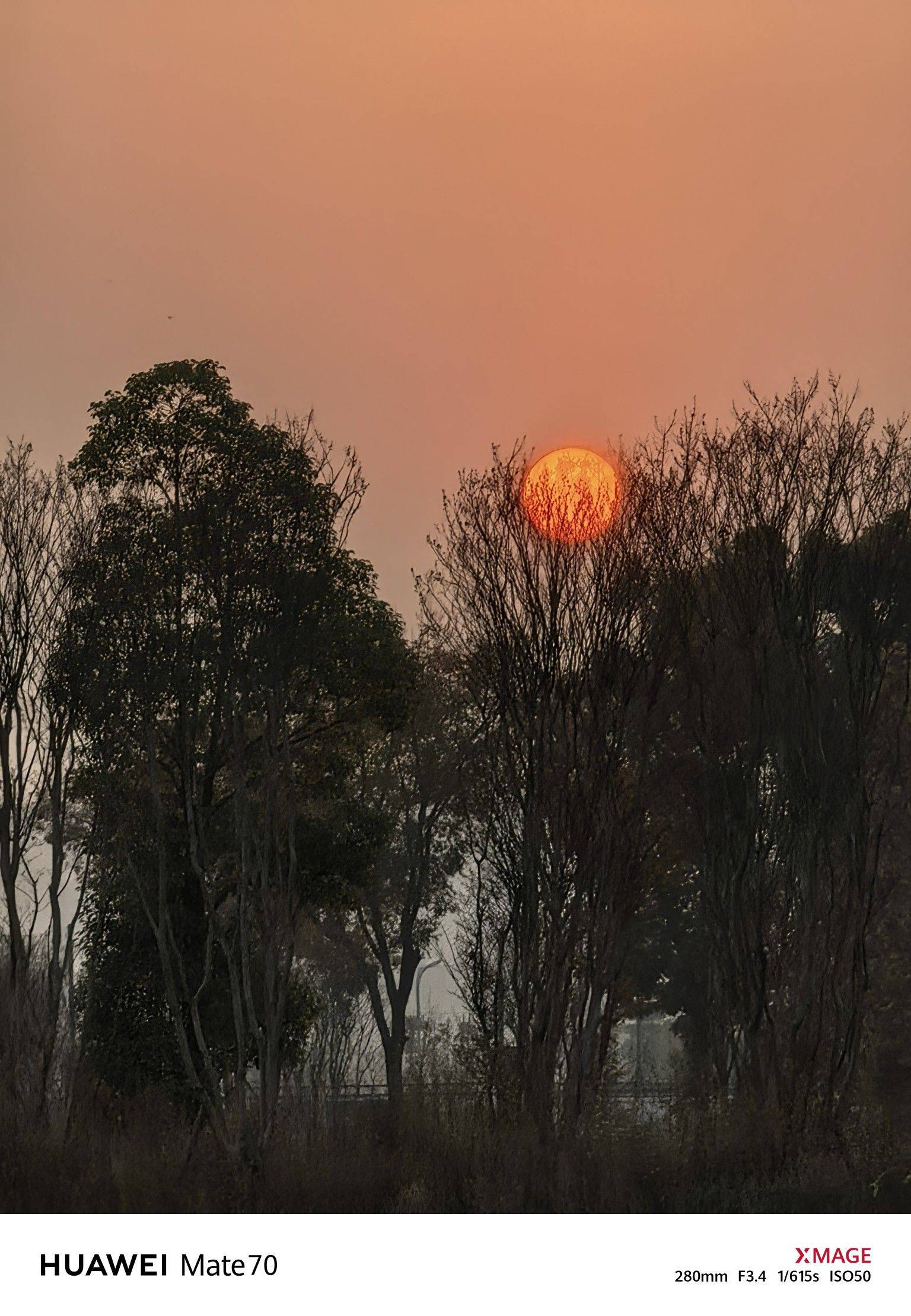 成都的日落景观