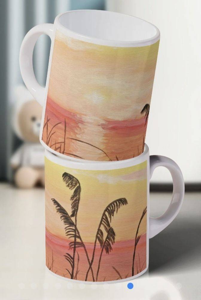 My art series: 艺术家系列马克杯 Sunset_2