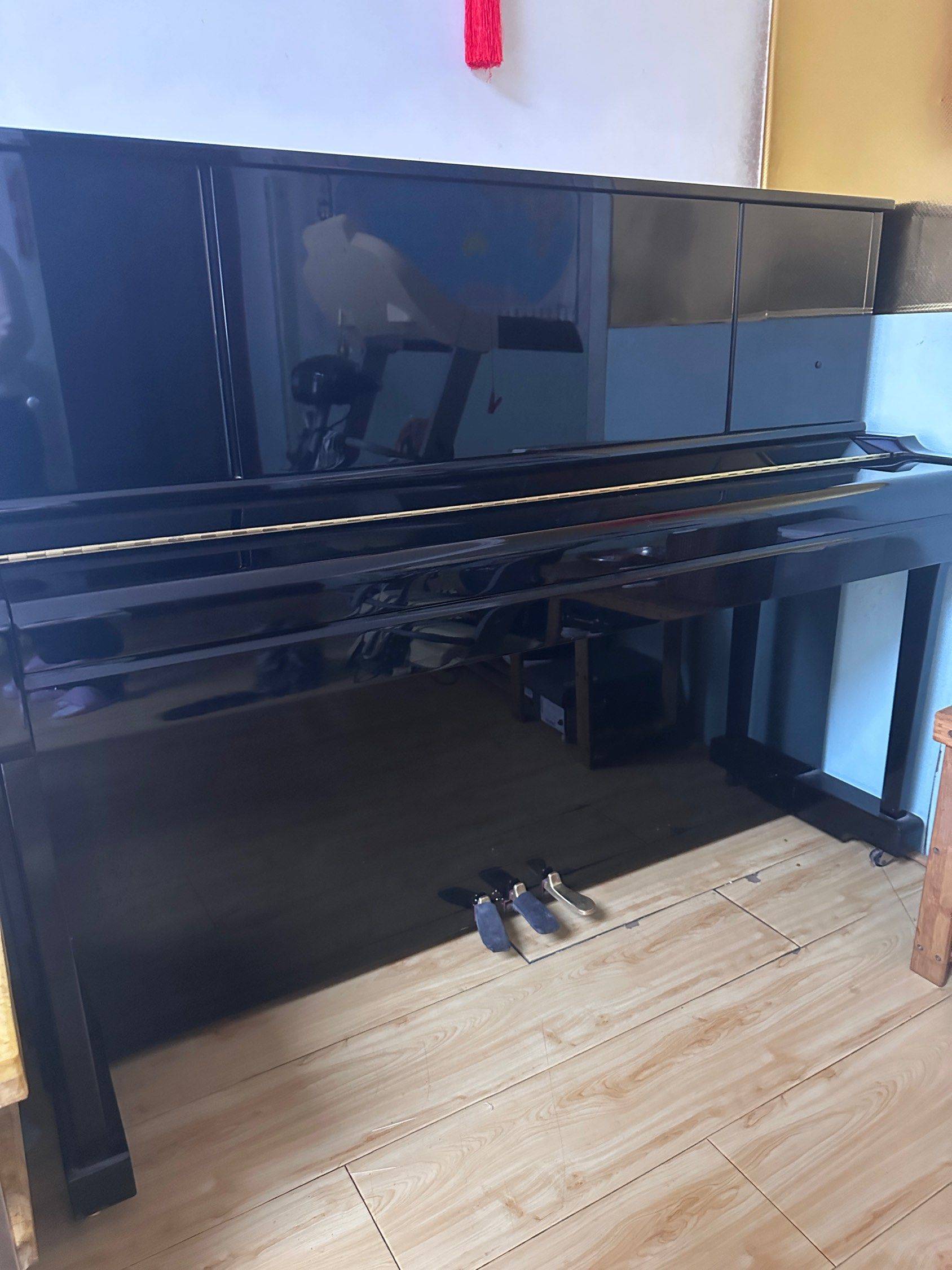 闲置钢琴  yamaha yu118dn