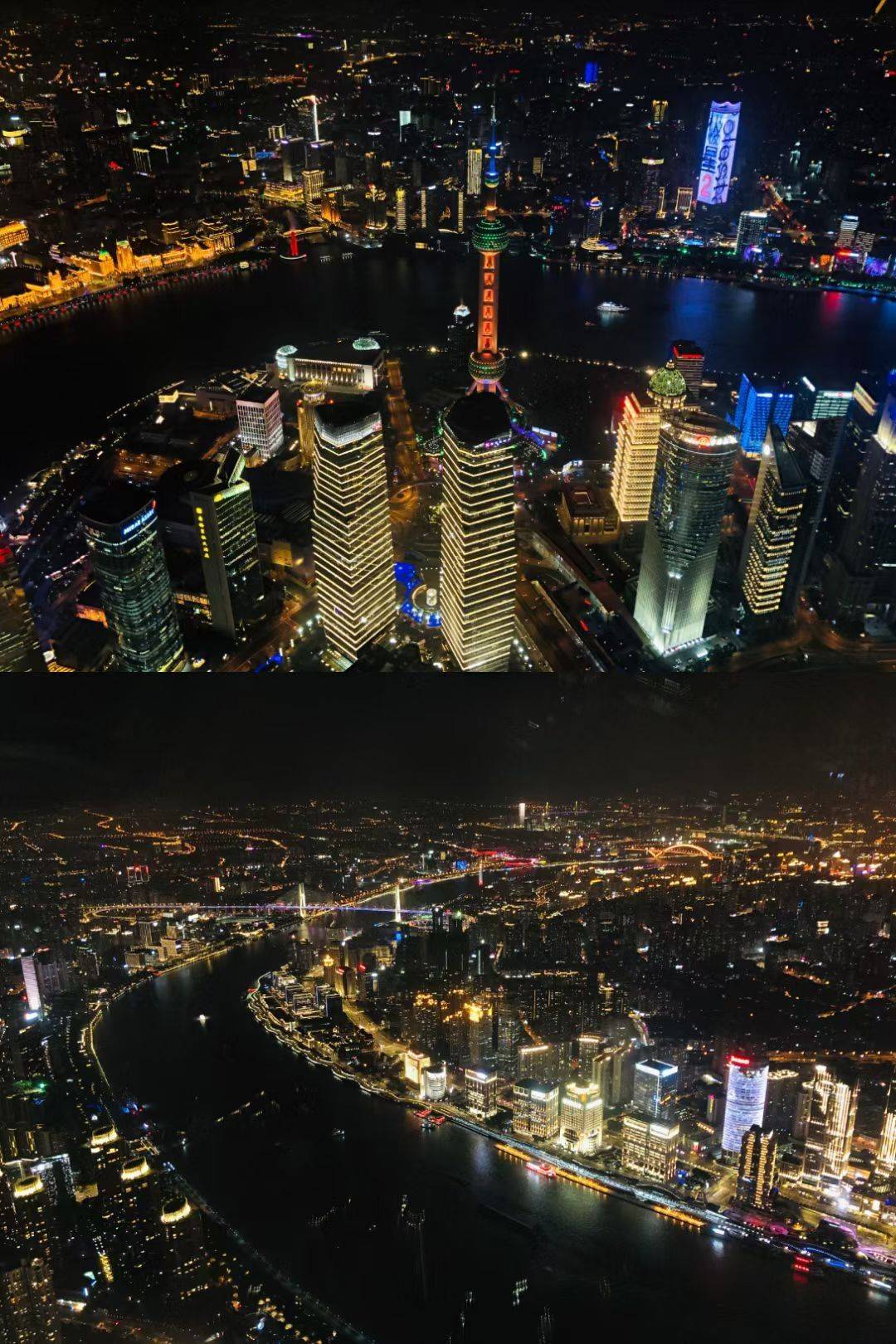 魔都的城市之夜美的让人梦幻迷人眼…… 