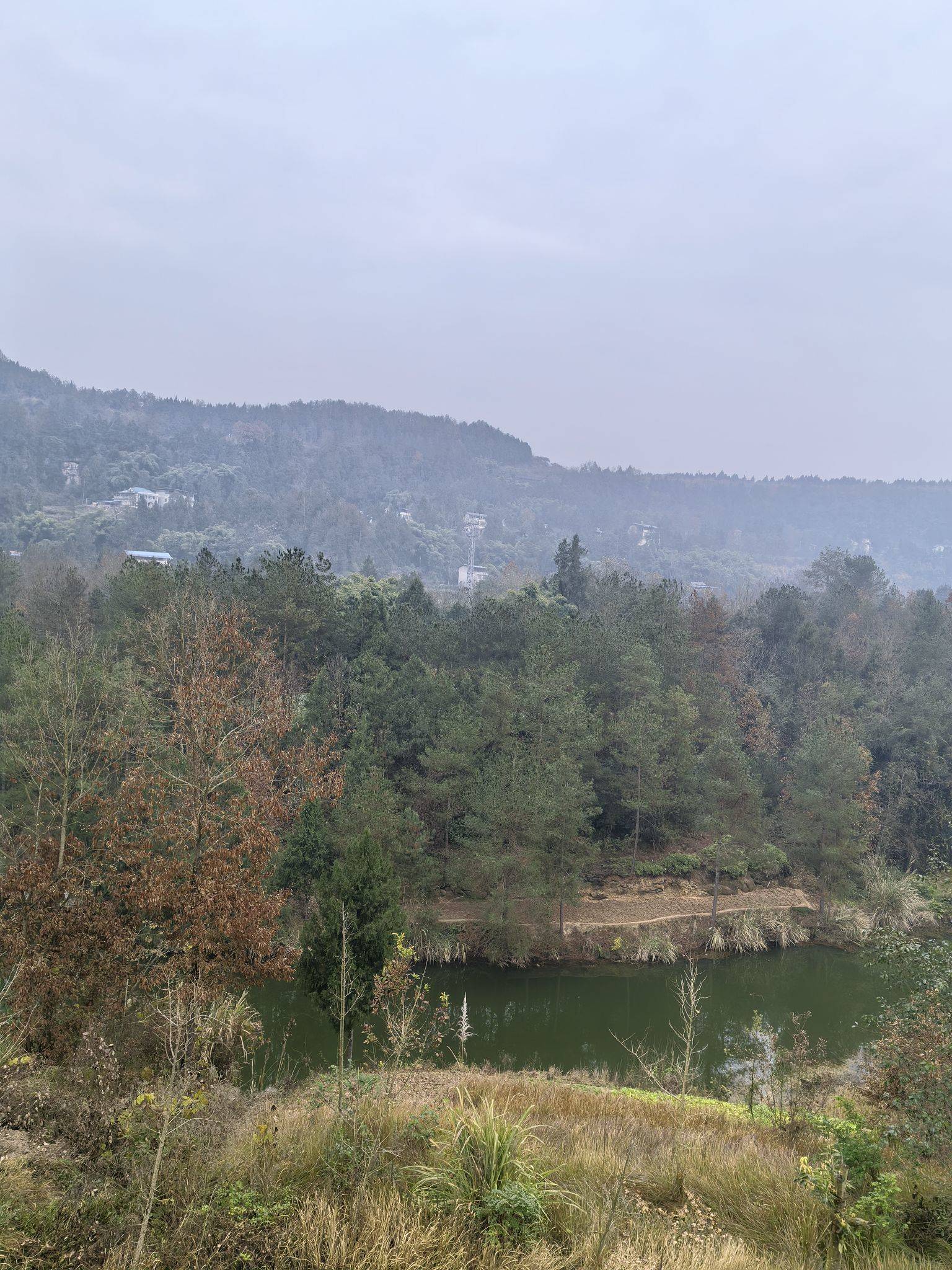 依山傍水，好地方 漫步大自然  远山_1