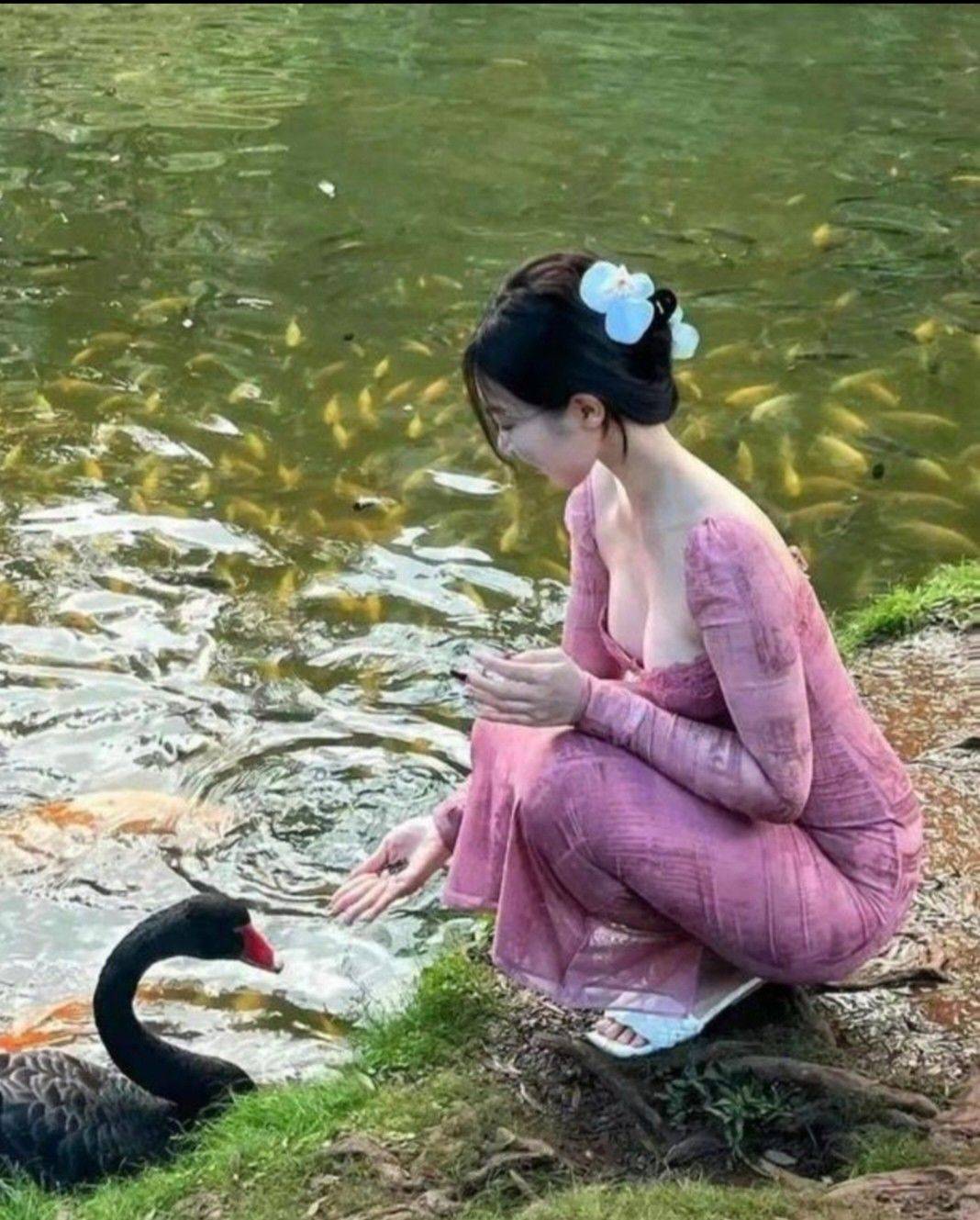 湖边的美好时光