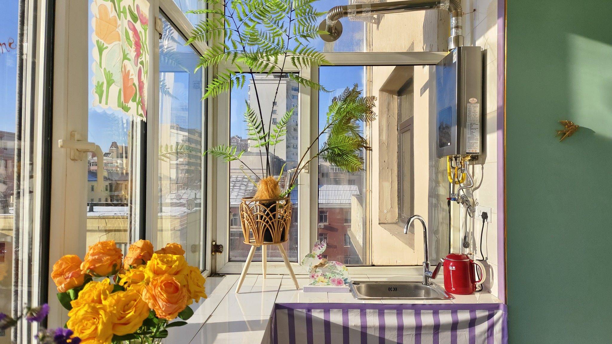 哈尔滨一厅一室阳光治愈小屋出租_3