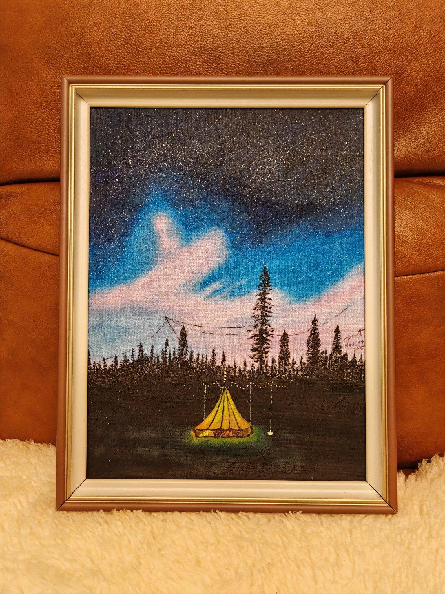 My own painting原创油画: