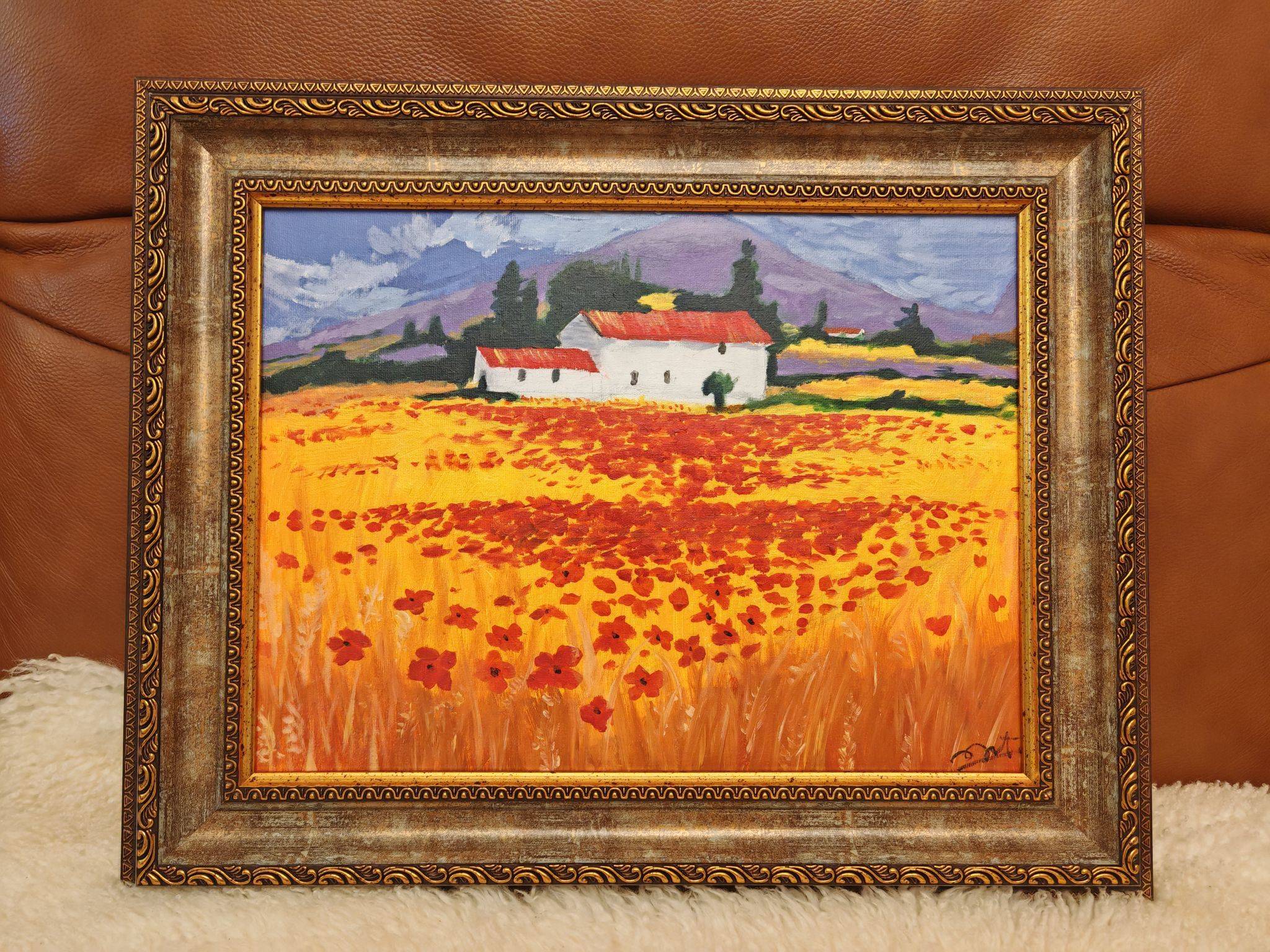 My own painting 我的原创油画