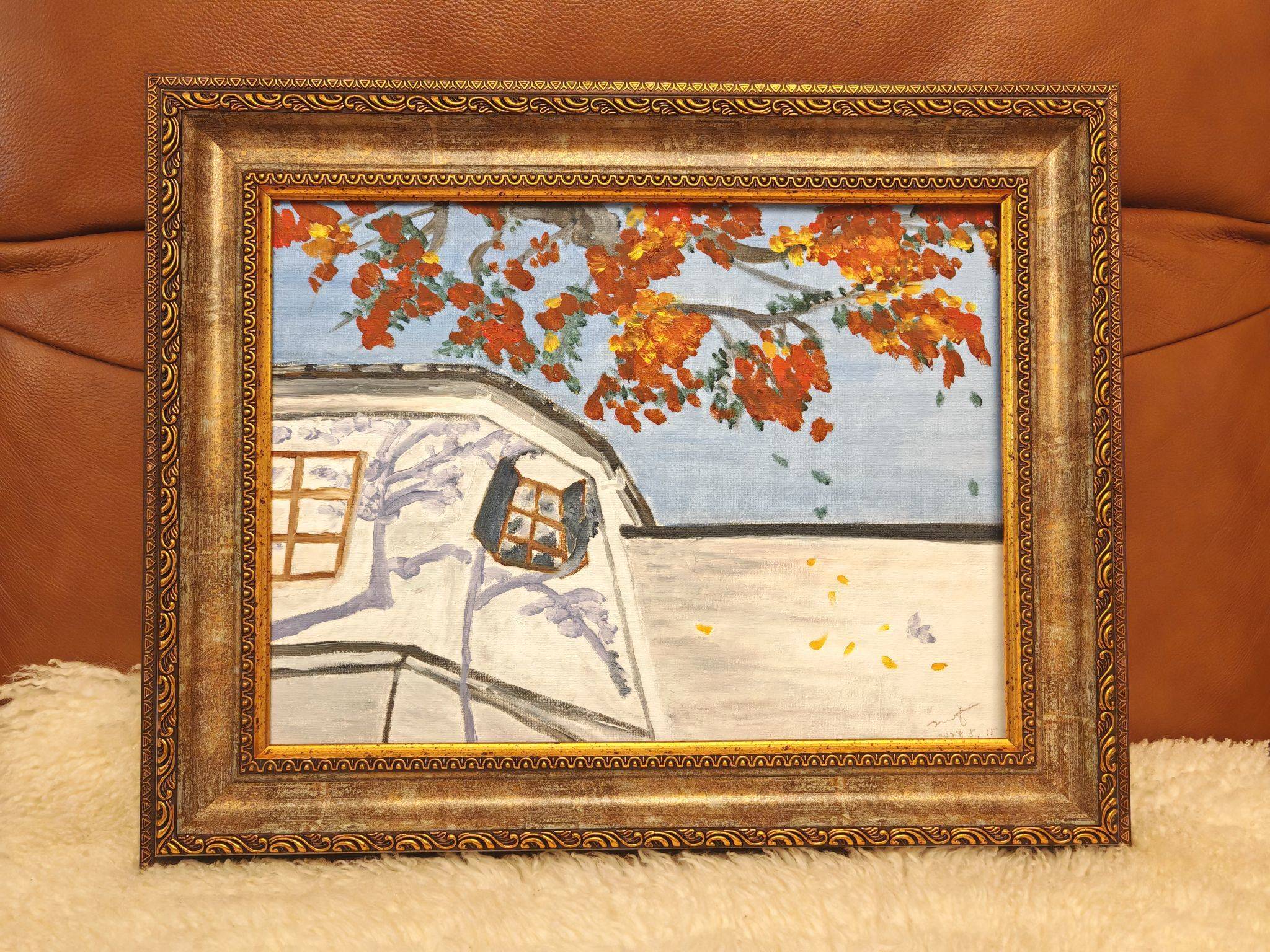 My own painting 我的原创油画：