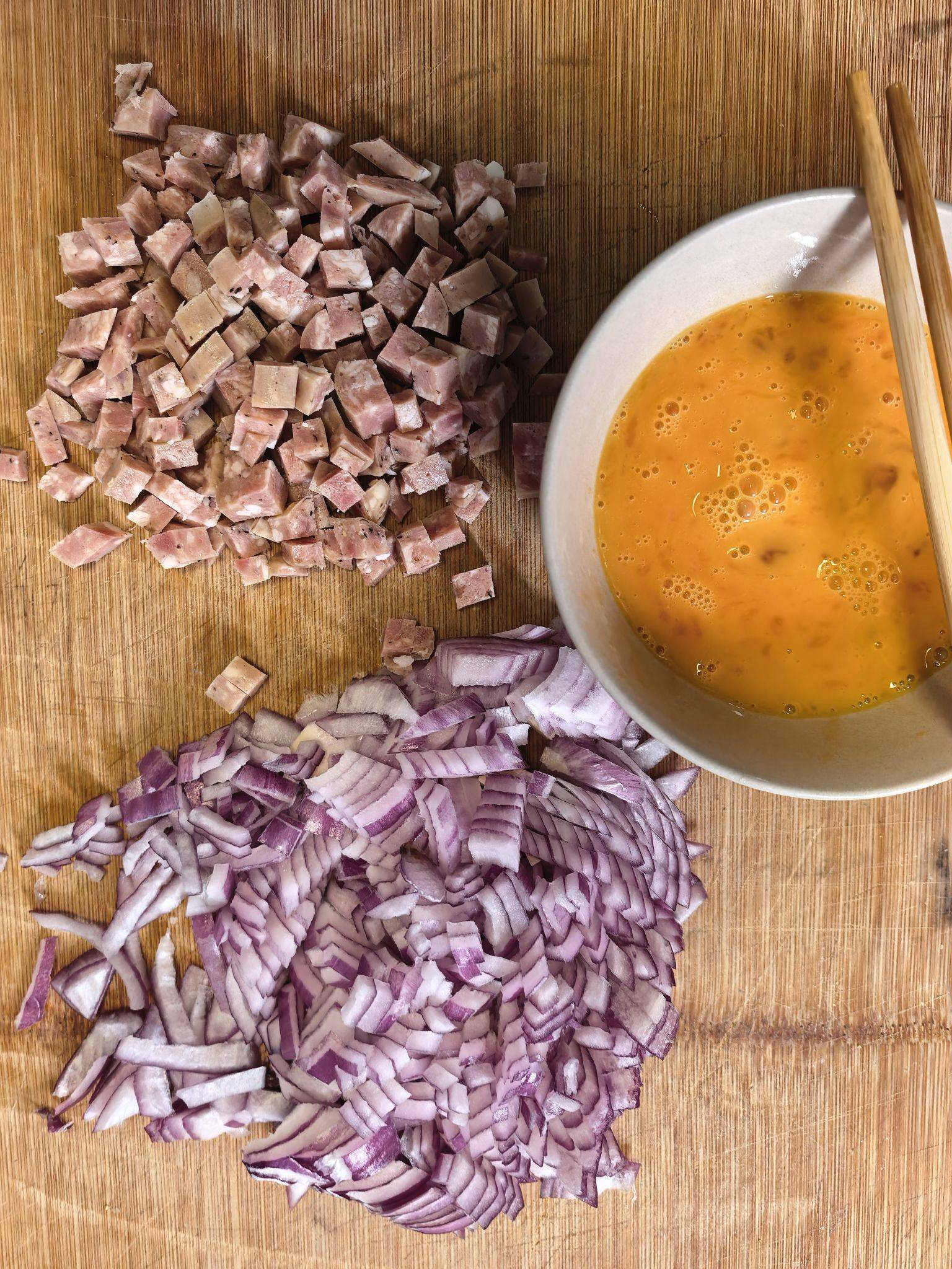 简化版酱油蛋炒饭