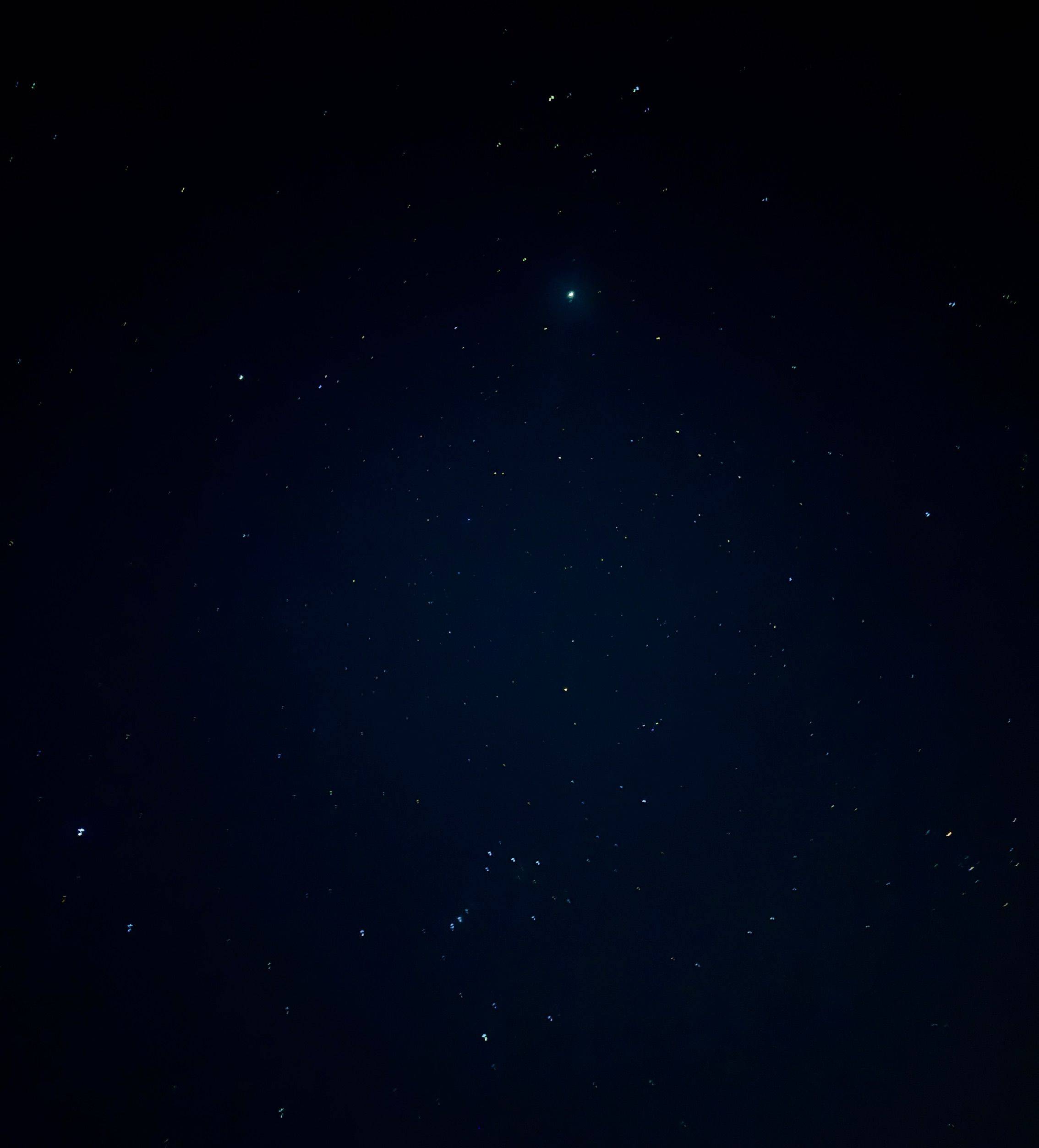 在乡下拍到了星星✨