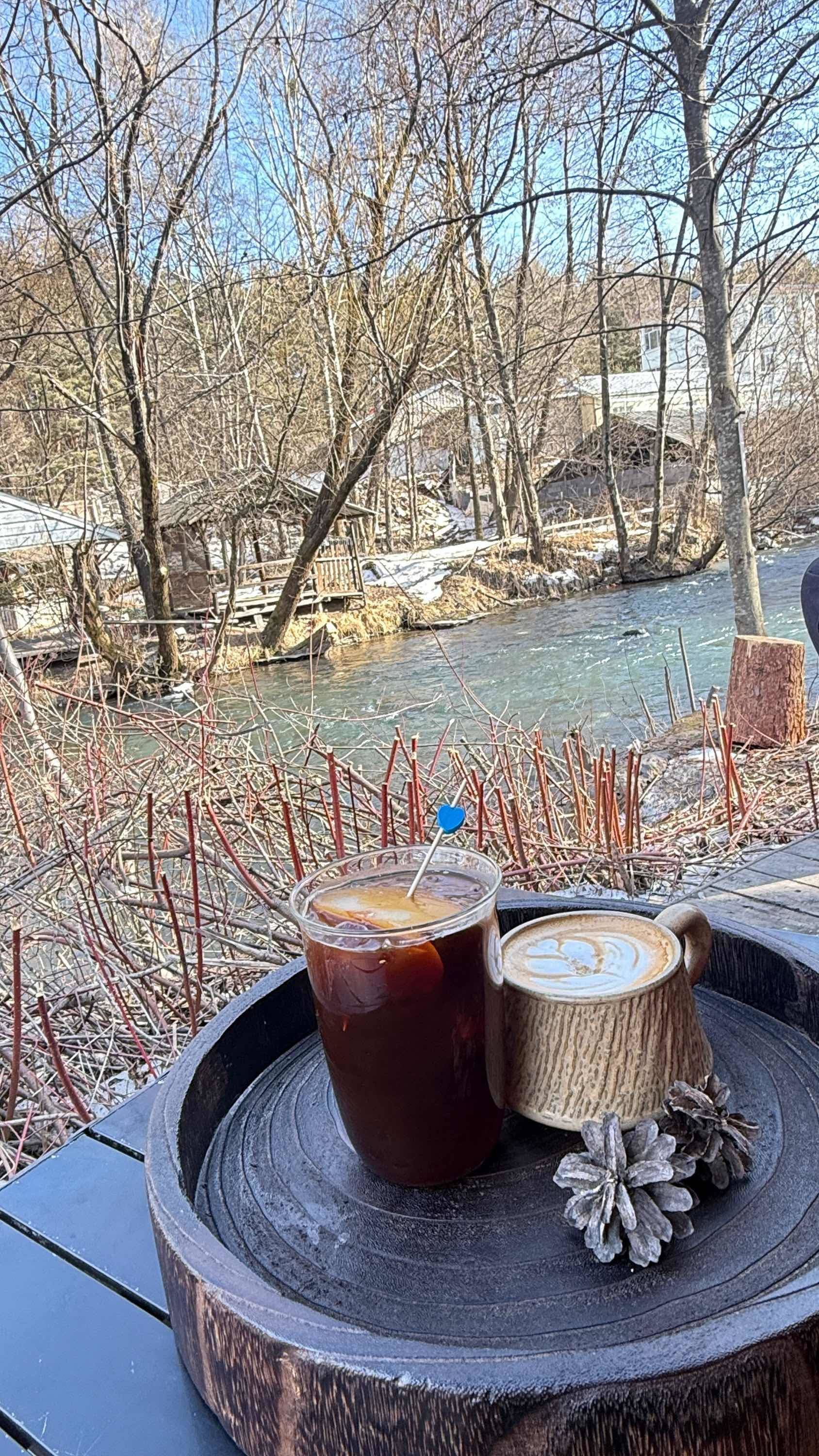 河边儿咖啡～ 长白山方向 _1