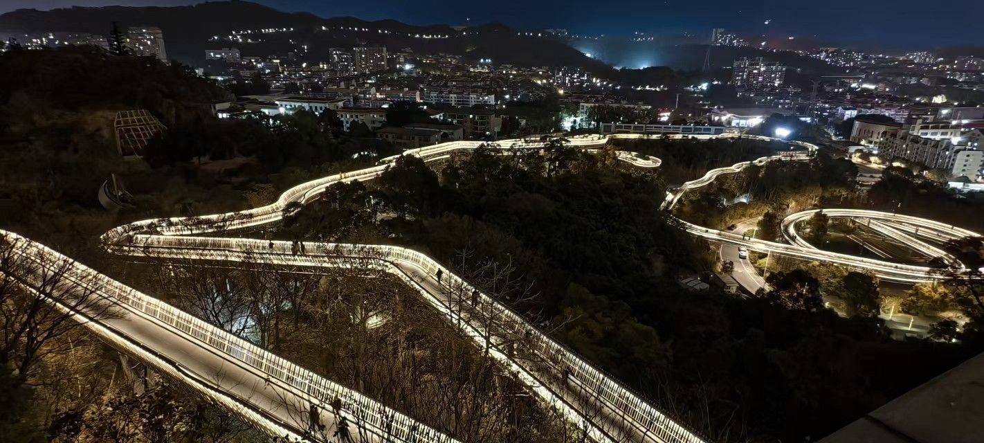 颐景花园附近的福道夜景_4