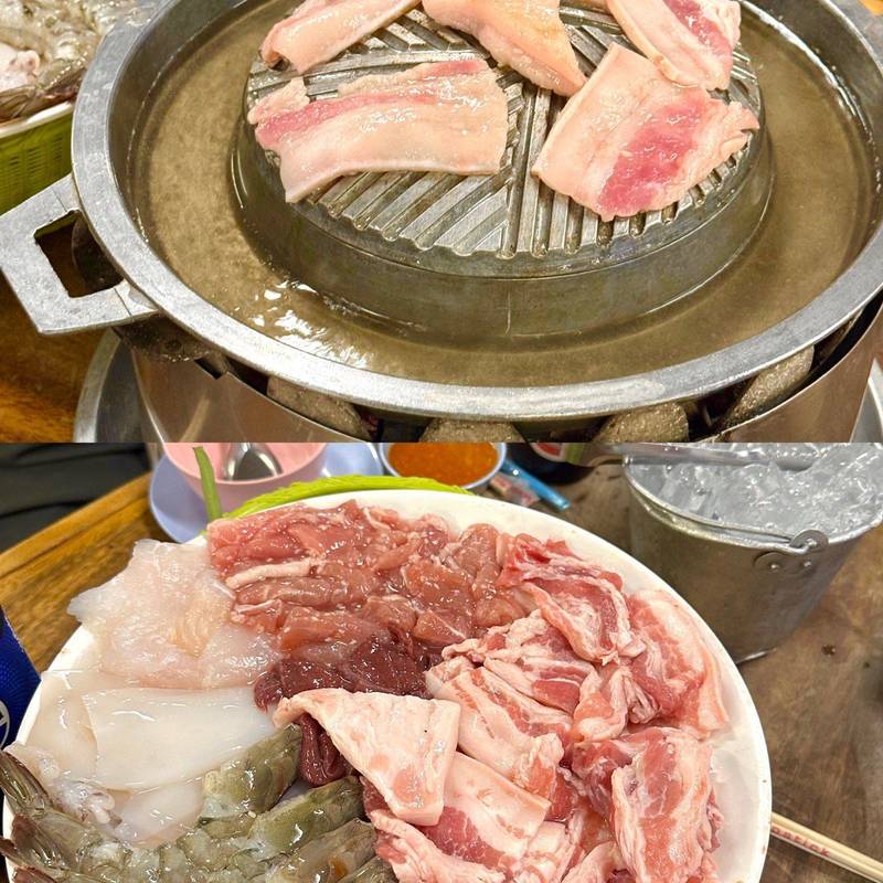 曼谷|钓虾、吃猪锅,再涮盘比脸大的肉🐖🍻_3