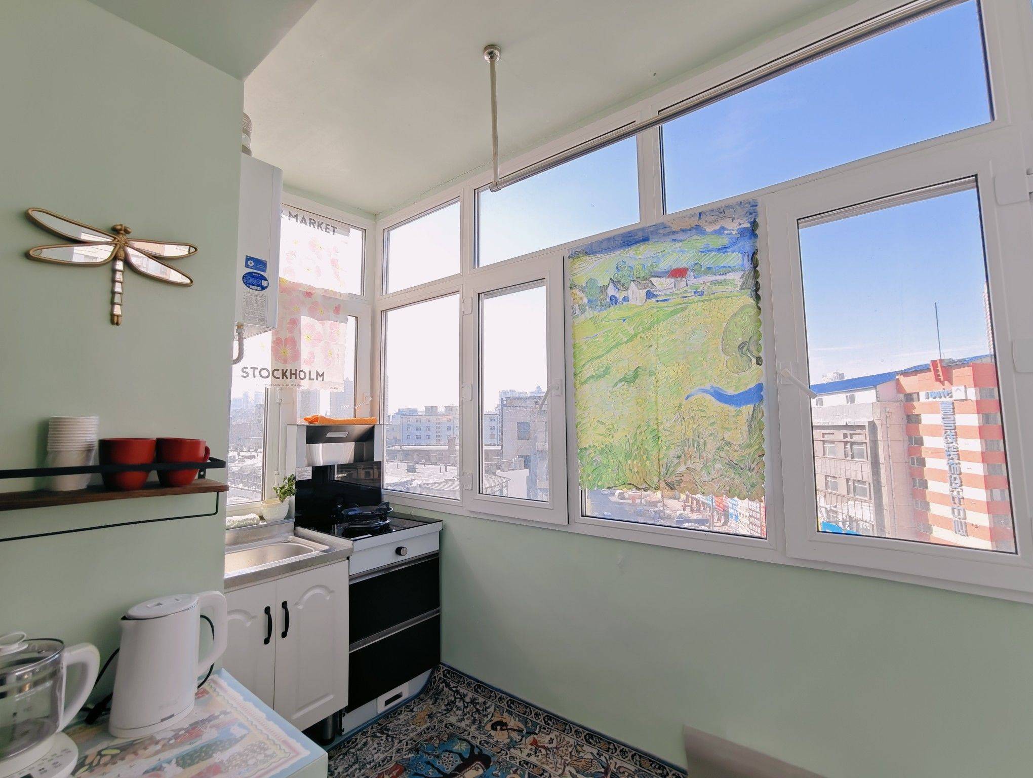 哈尔滨北马路地铁口阳光一居转租_3