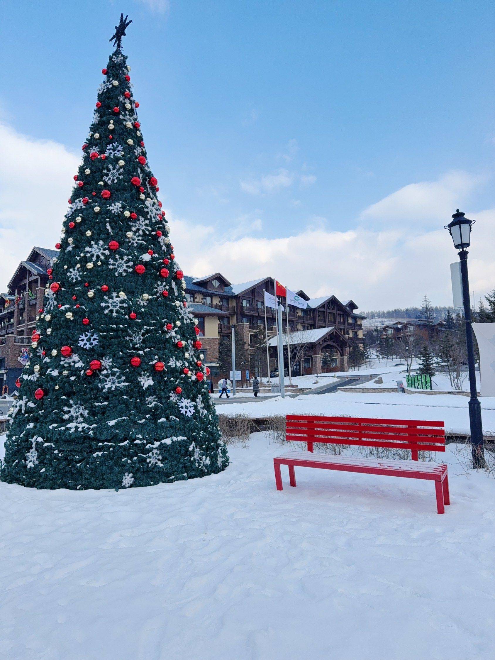 club med长白山度假村👍 雪景 