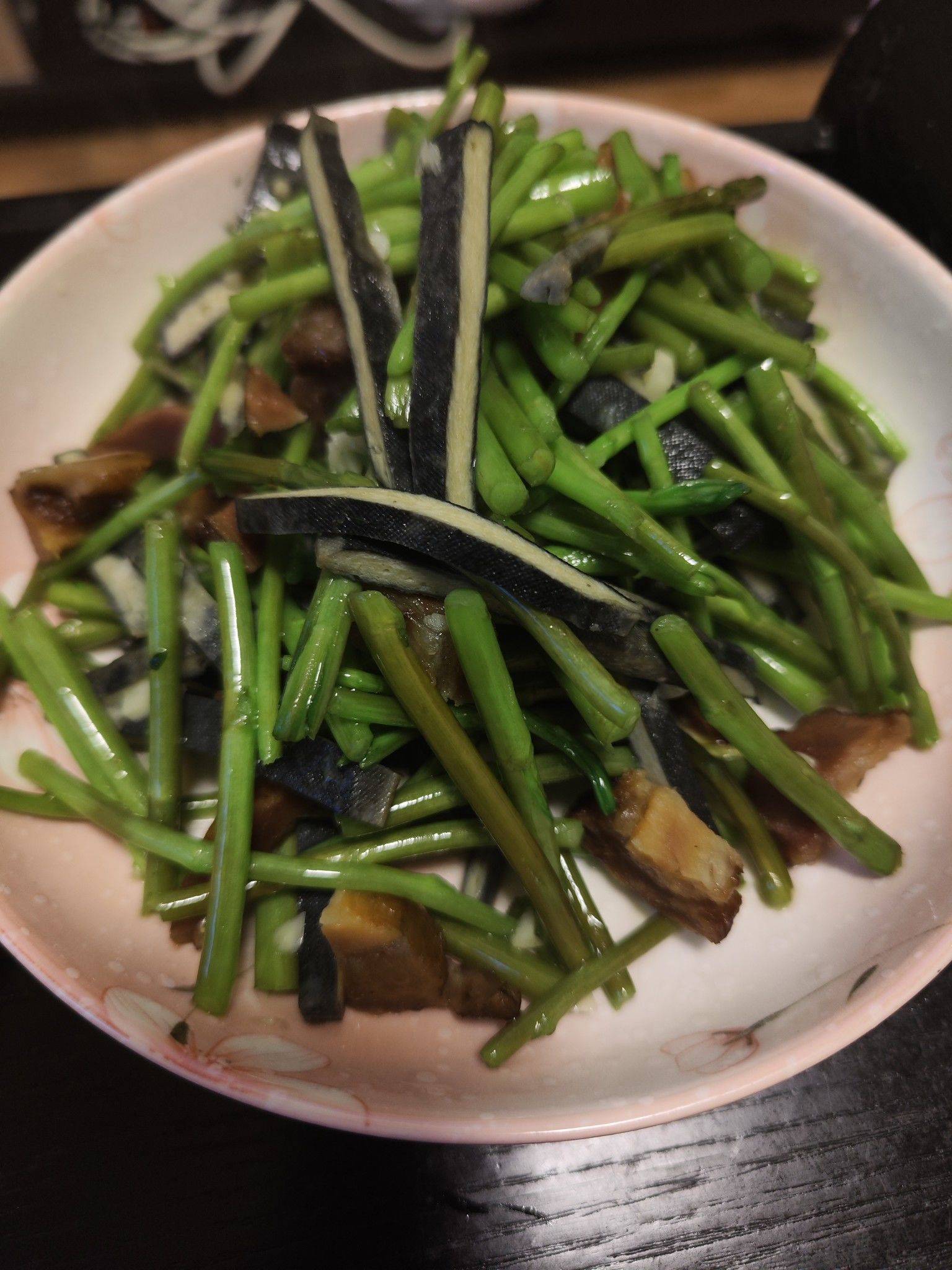 芦蒿炒臭干