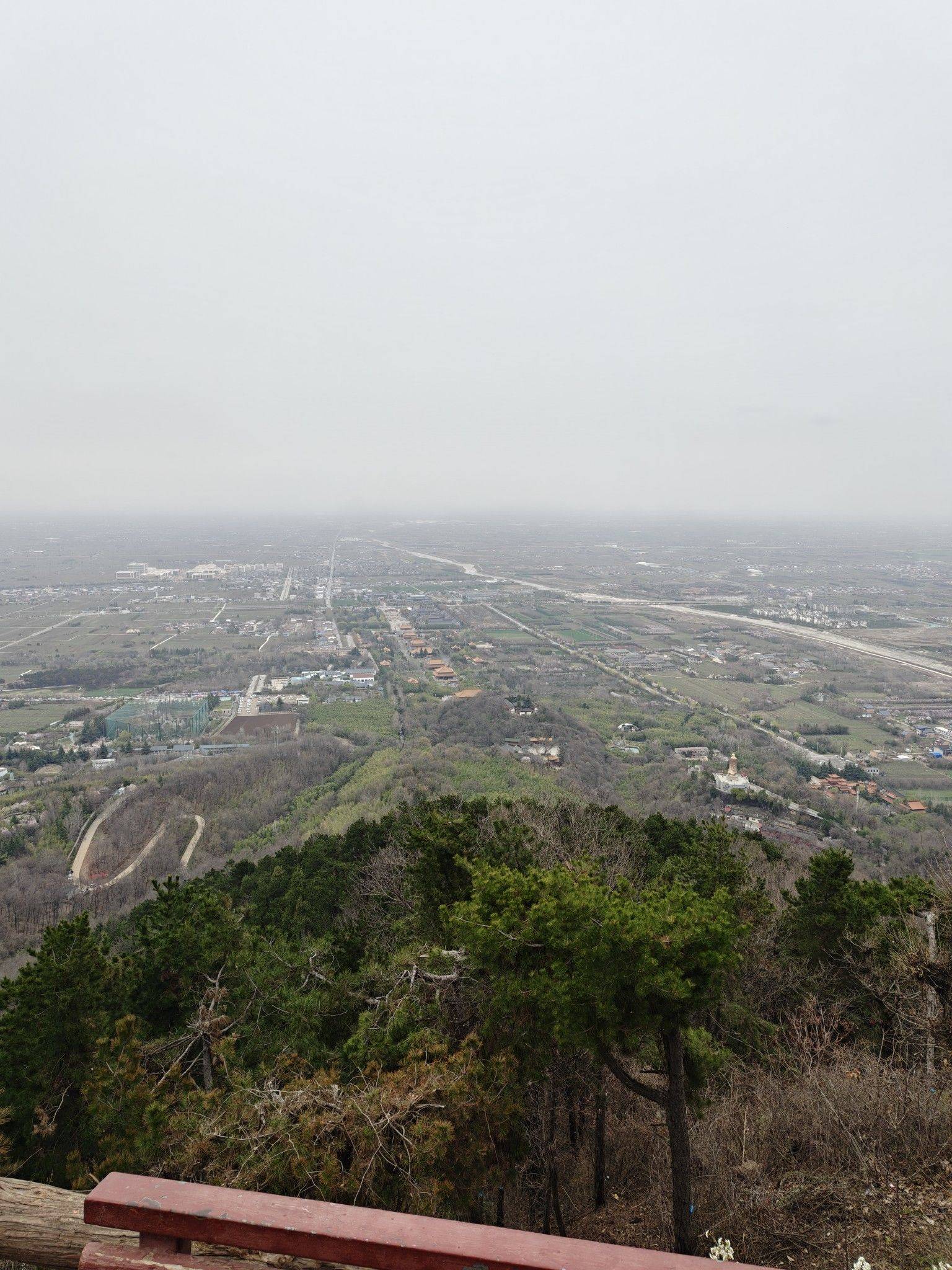 楼观台森林公园爬山_4