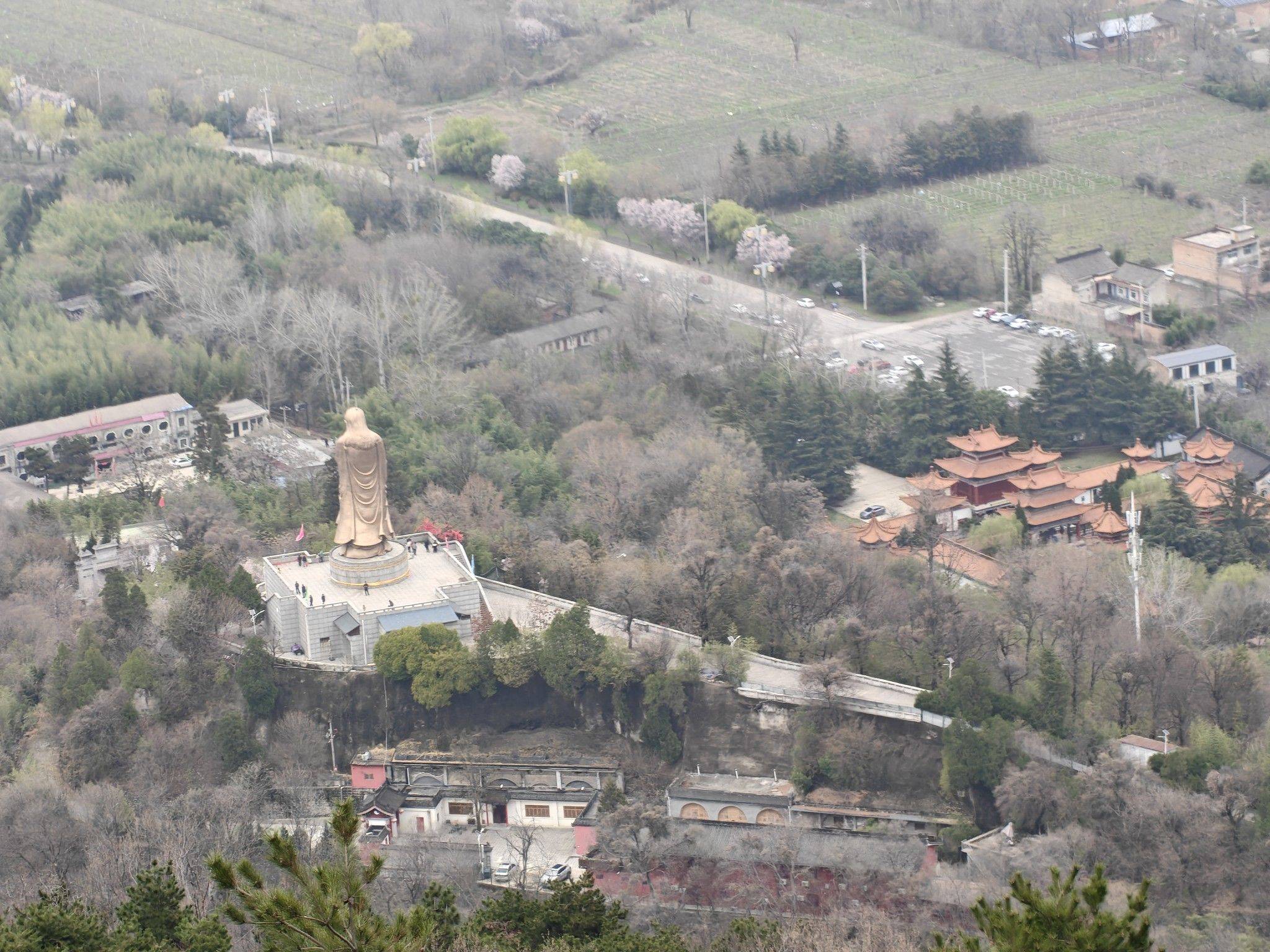 楼观台森林公园爬山_2