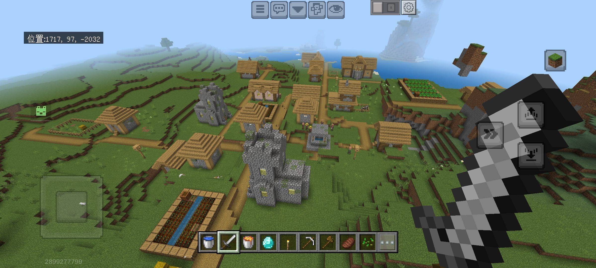 发现一个超级富有的村庄 建筑类型超级齐全