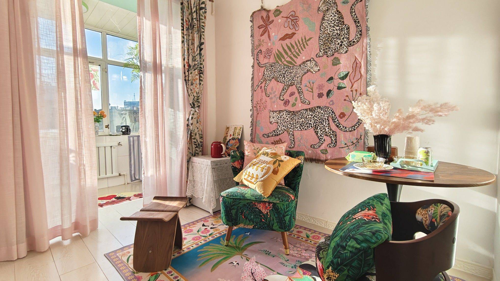 哈尔滨温馨的一居室，这样的风格有人喜欢吗_1