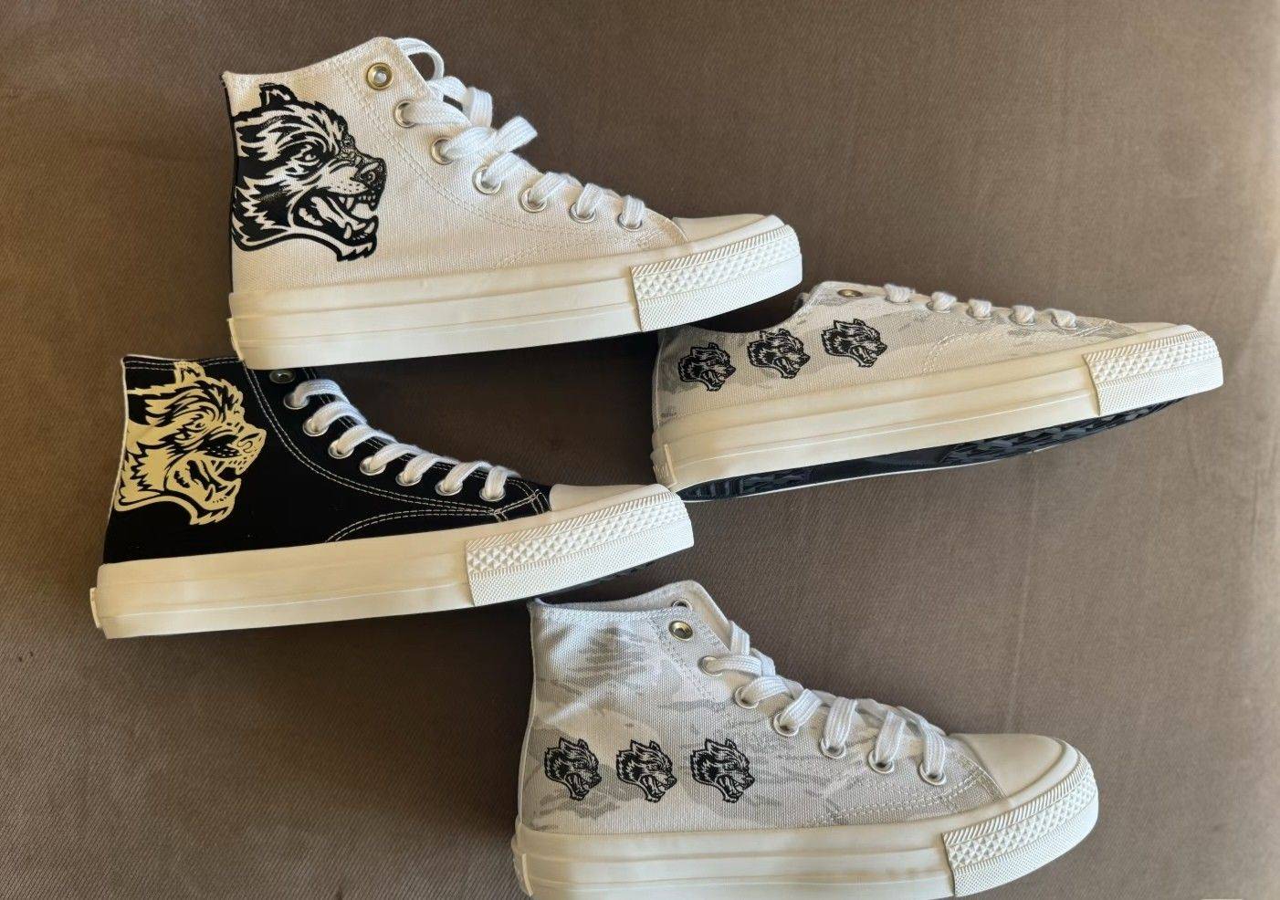 自制狼头运动健身_4