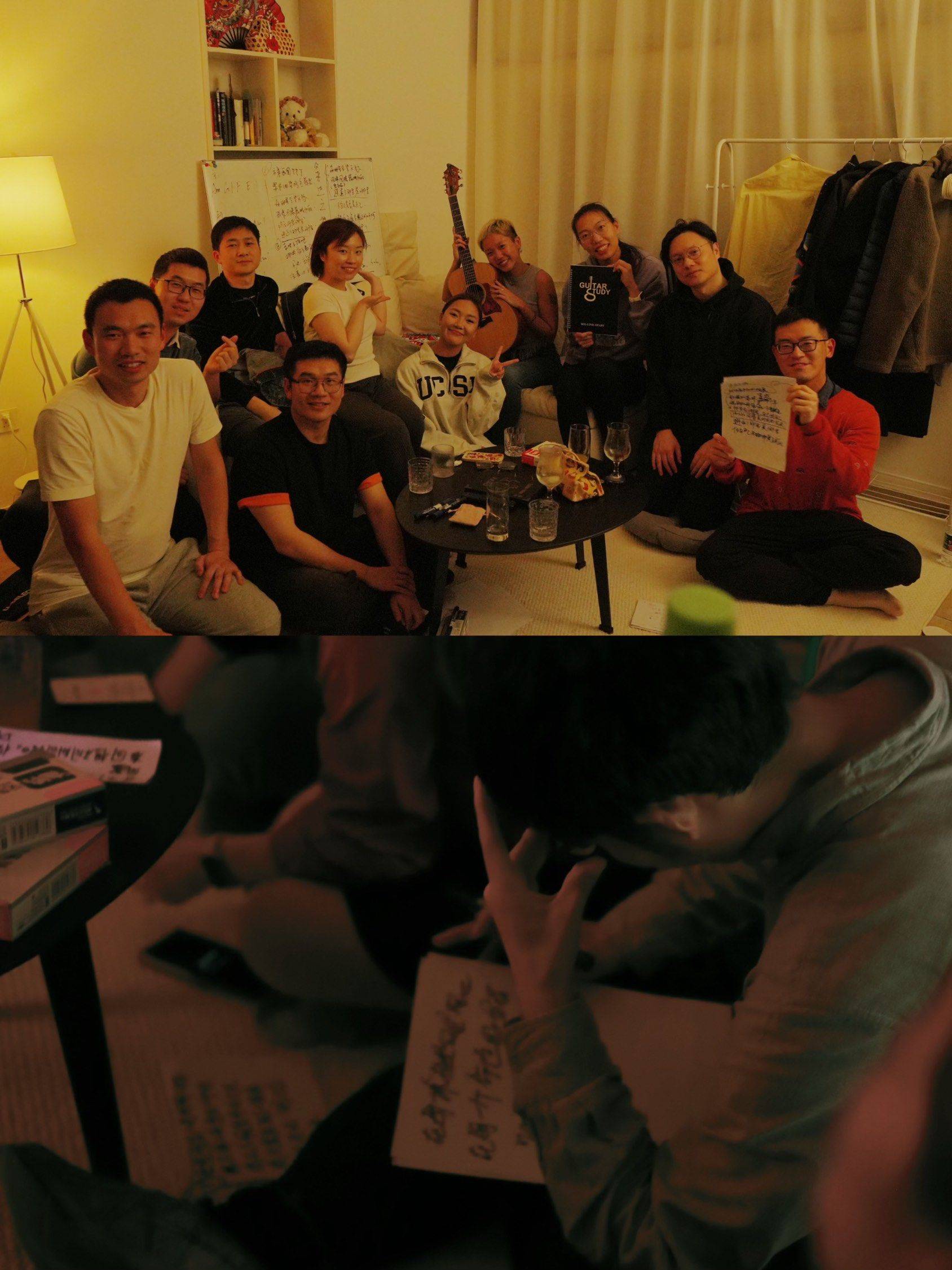 周六老洋房共创写歌，唱歌抒发心声_3