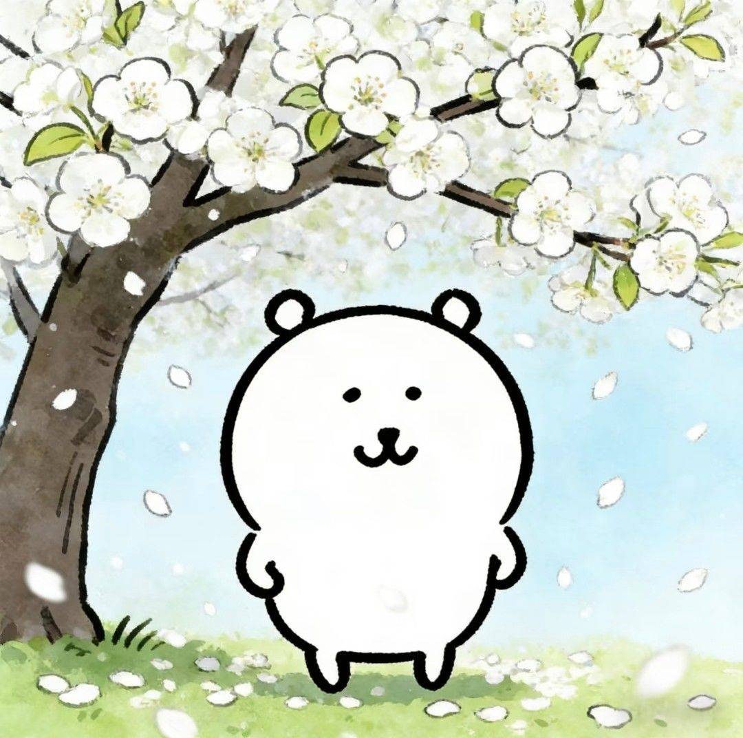 熊 在感受春天_1