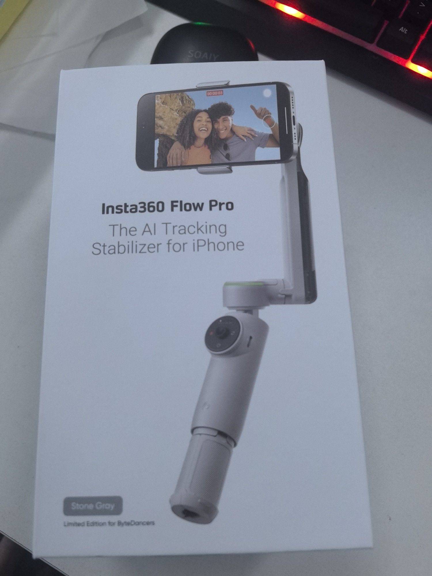 出影石手持360云台 手机稳定器  