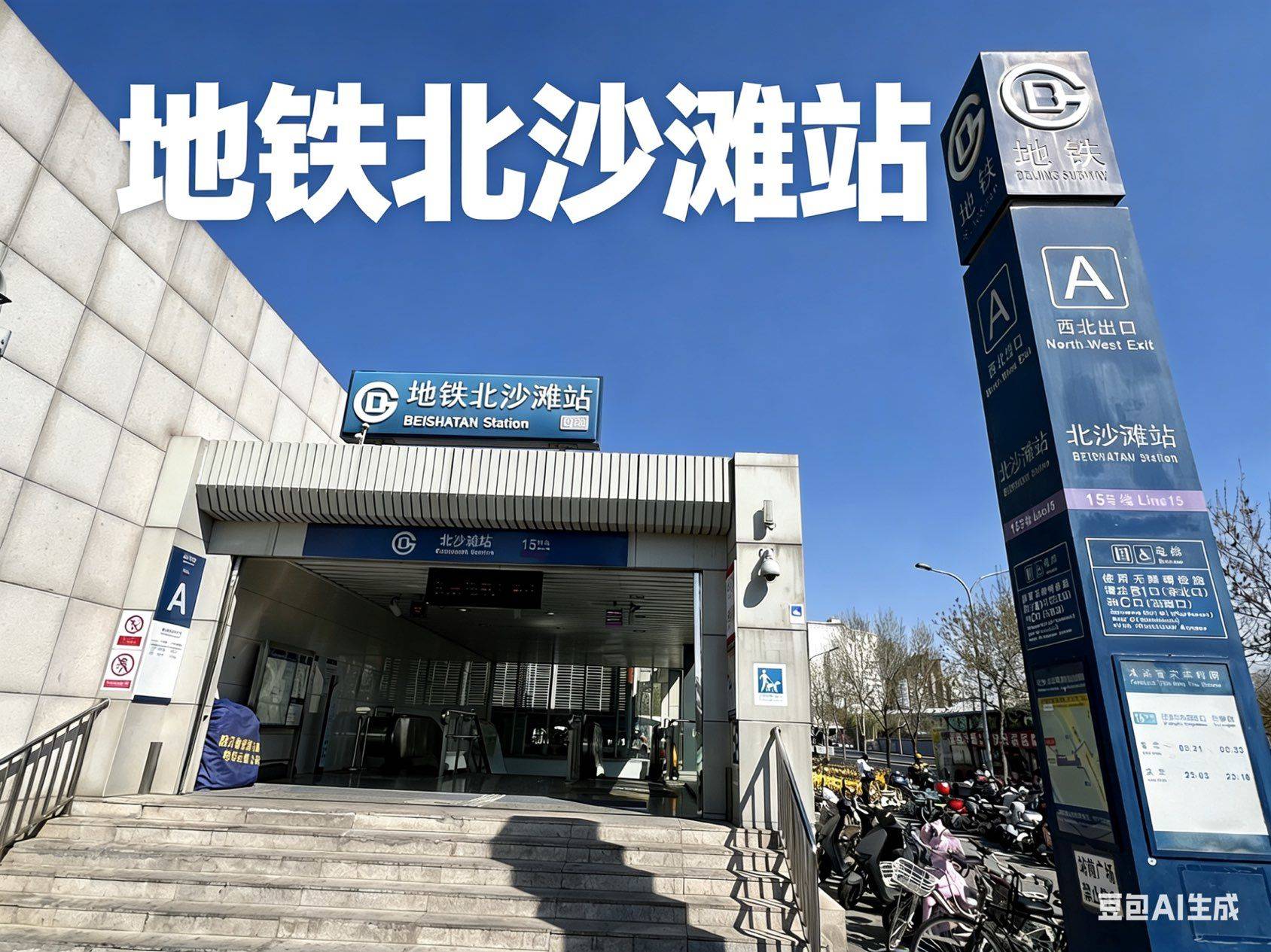 北沙滩地铁口个人直租  📍北沙滩15号线