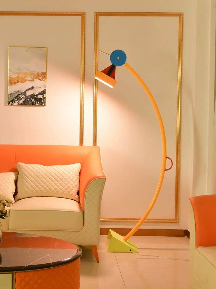 个人闲置孟菲斯风格落地灯现价280_3