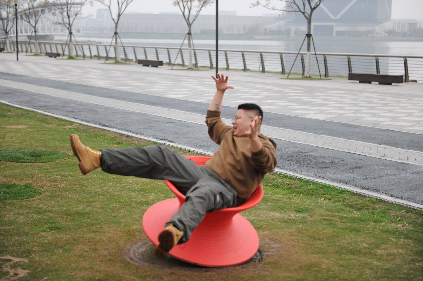 从长宁开车去滴水湖看日出！_2