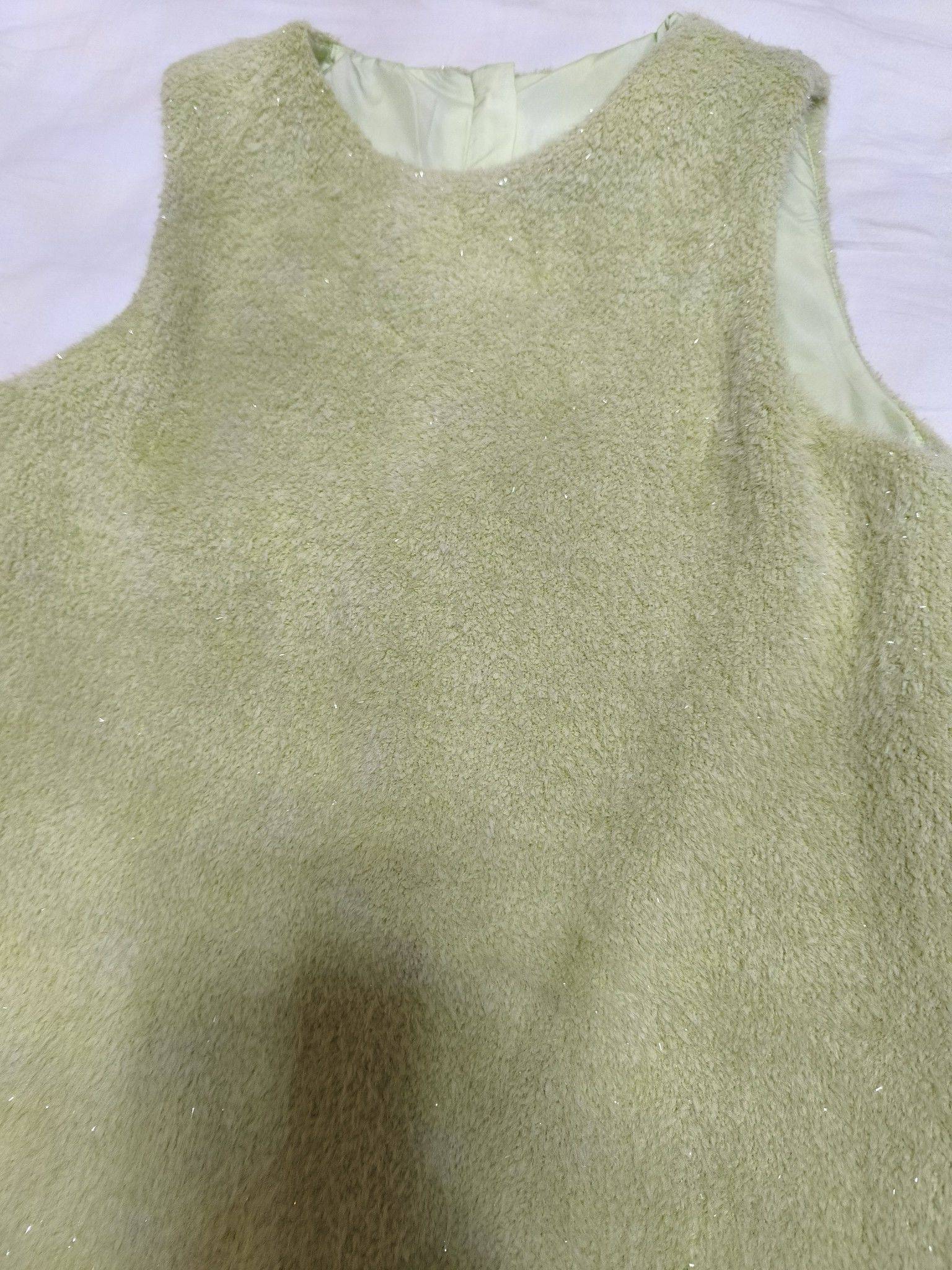  毛绒外套  浅绿系穿搭  秋冬保_3