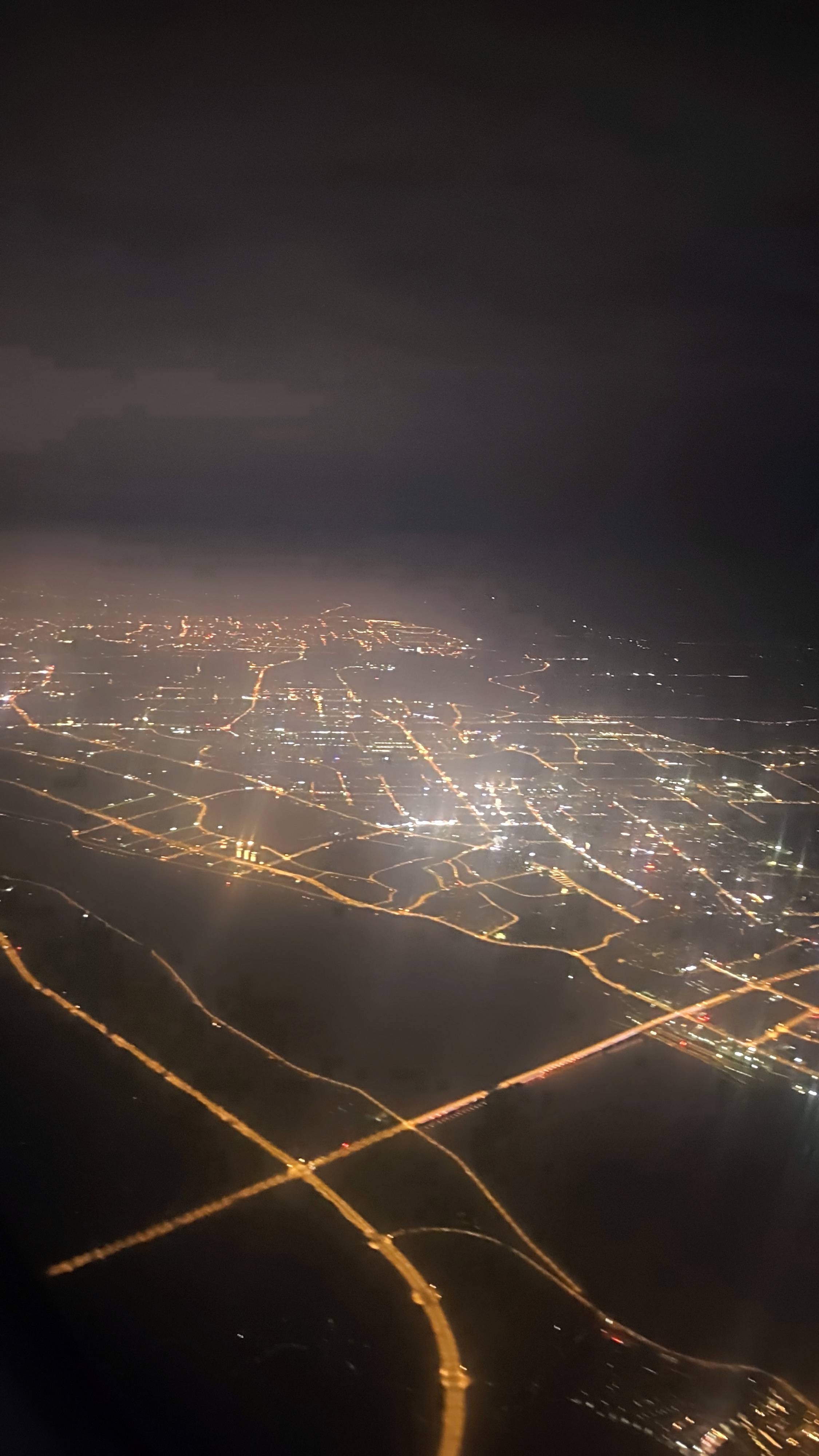 万家灯火 夜航  城市灯火 