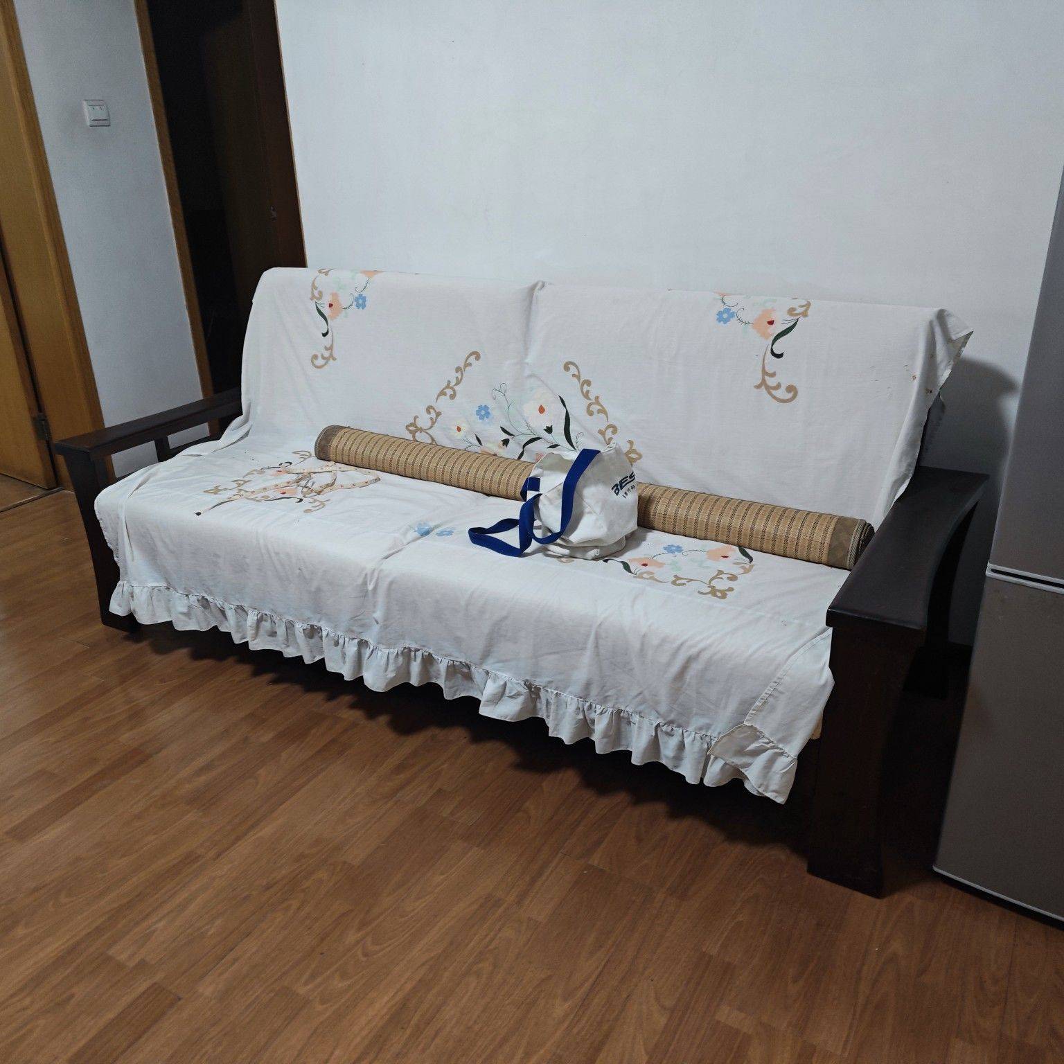  沙发尺寸 220*50*72纯实木沙_2