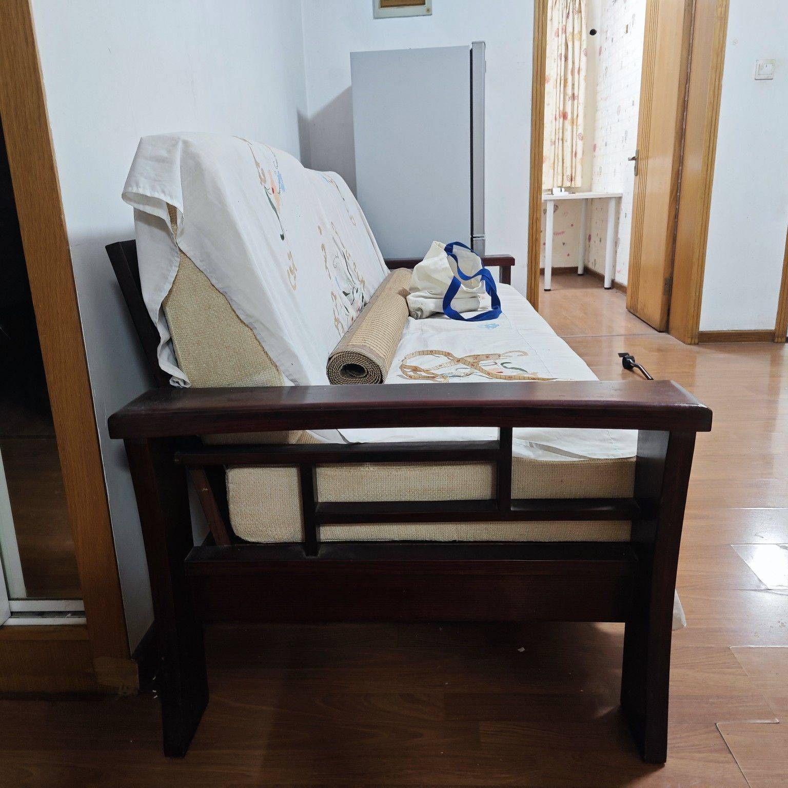  沙发尺寸 220*50*72纯实木沙_1