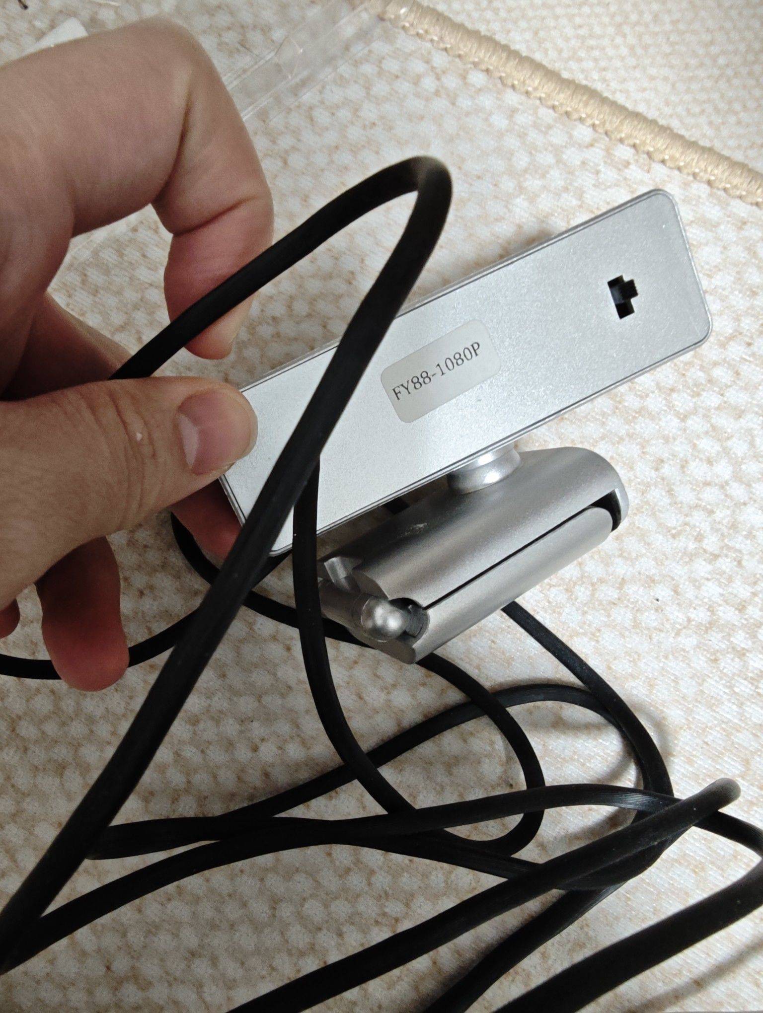 出闲置电脑外接摄像头，1080p 摄像