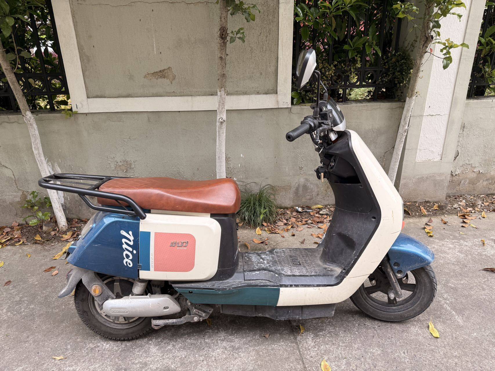 23年小刀电动车，刚换的轮胎  动力还行_1