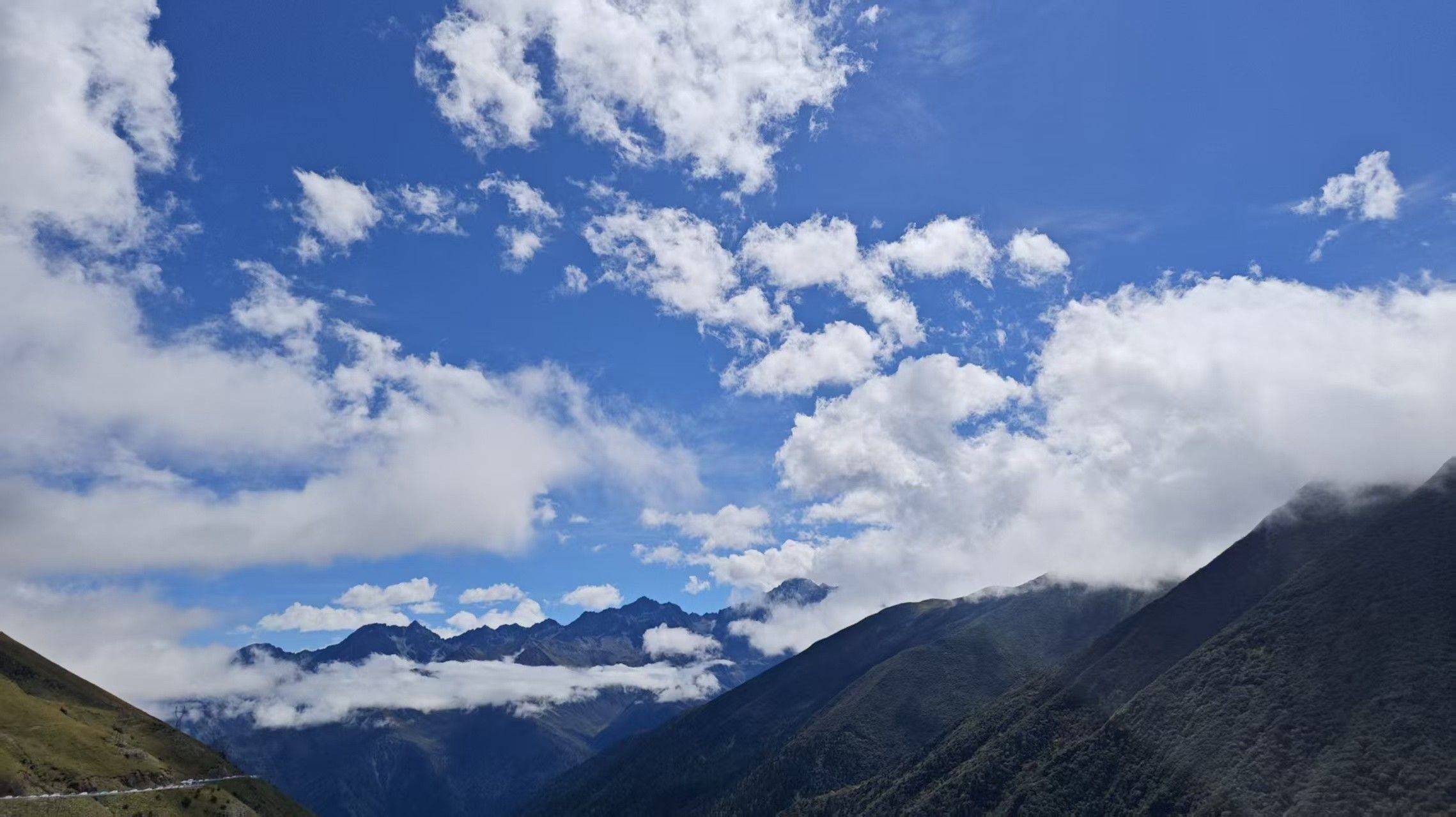 呼吸 漫步大自然   山间行路  