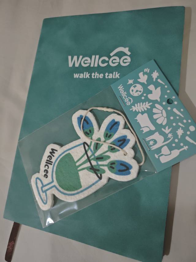 收到了wellcee的礼物！