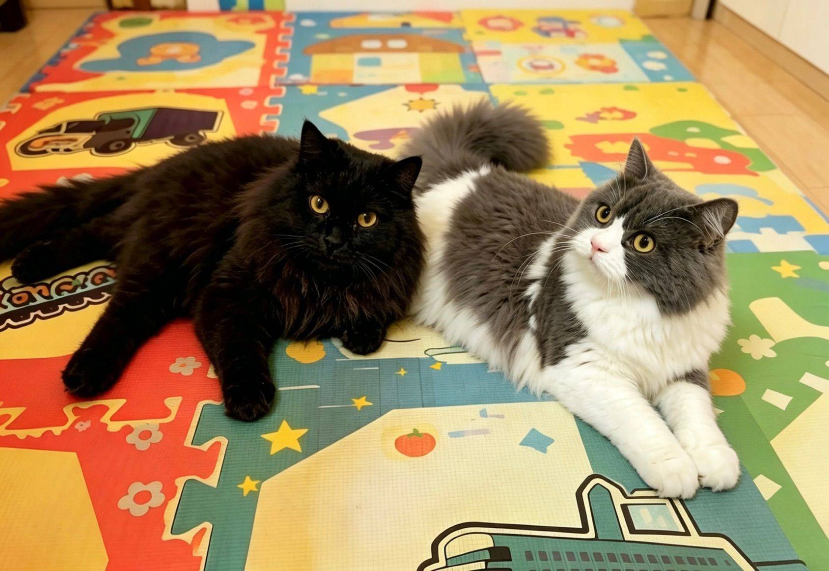 【上海自提】2个月纯高地长耳长毛奶猫找家_2