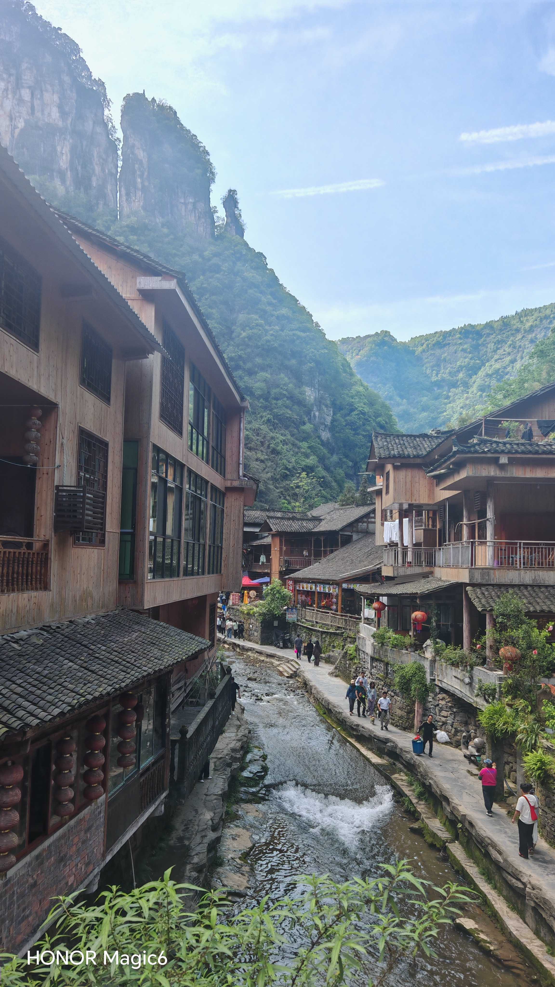 茶峒 水乡街景  古镇风情  小桥_3