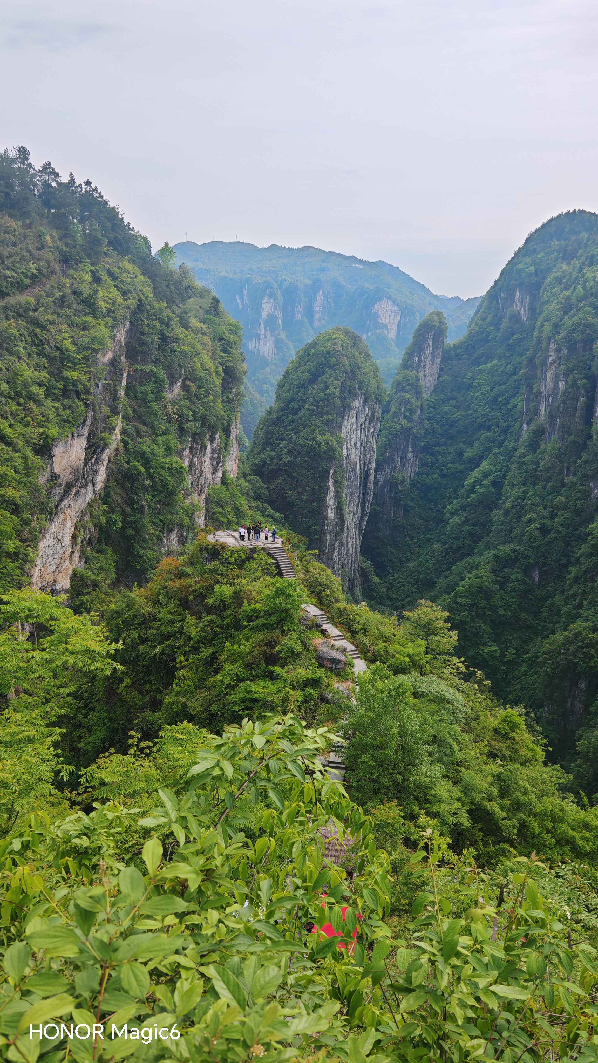  漫步大自然  峡谷风光  登高望