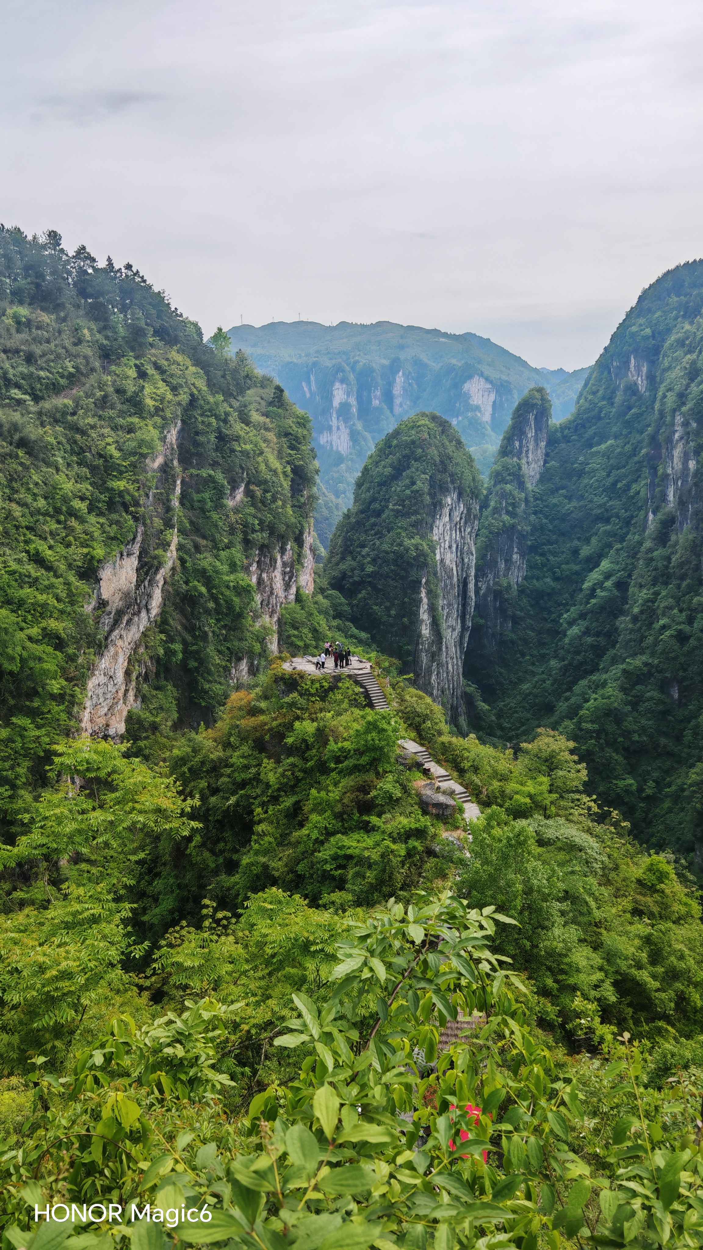  漫步大自然  峡谷风光  登高望_1