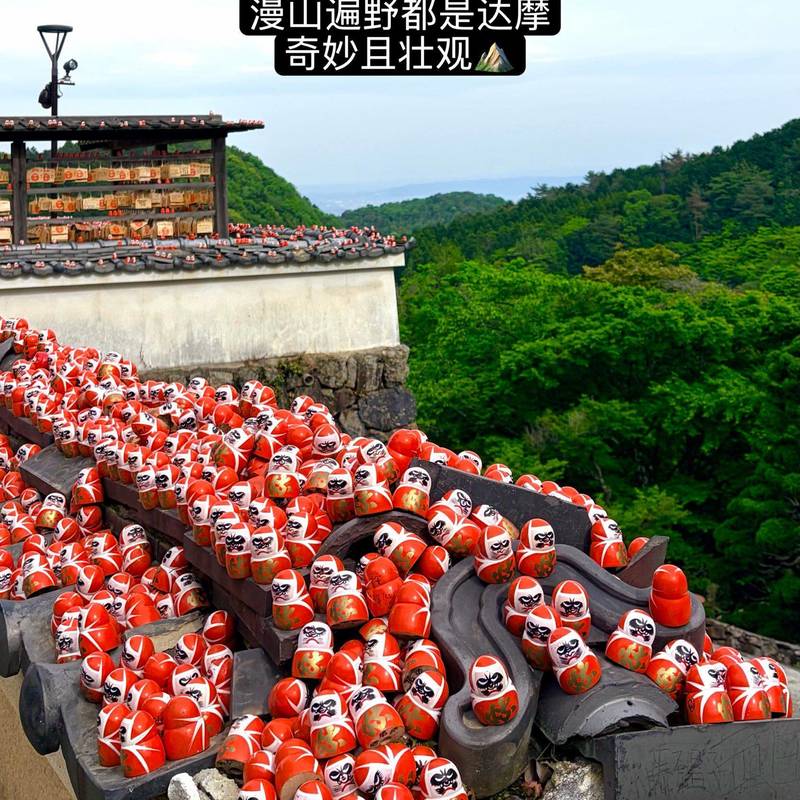 大阪|最萌寺庙❗️有成千上万的达摩不倒翁⛩️_1