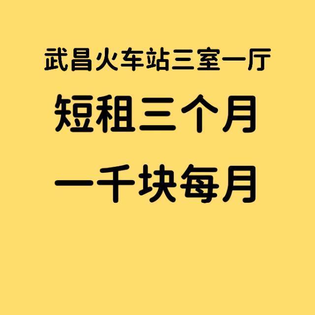 武昌火车站知豆吧？很方便的知豆吧？长租也